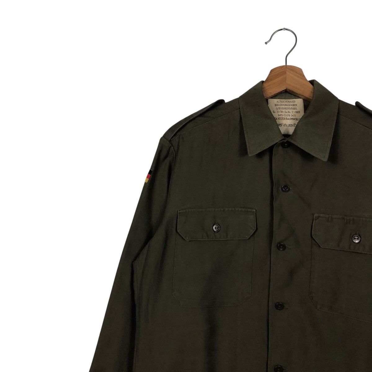 Vintage 📌Vintage Military Chore Worker Jacket 89's Altreichenauer Size US M / EU 48-50 / 2 - 8 Thumbnail