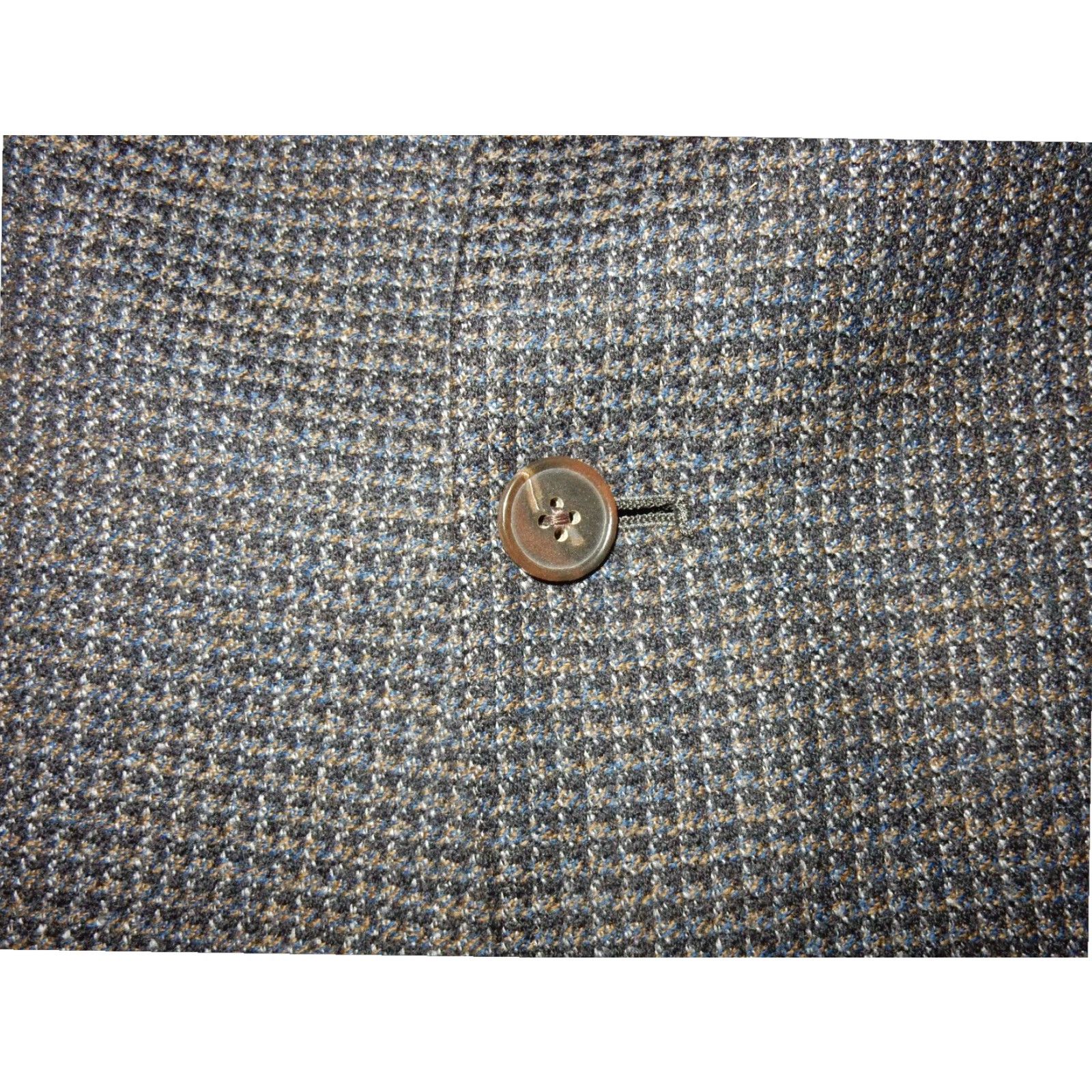 Hart Schaffner Marx VINTAGE Hart Schaffner Marx Mens Blazer Sport Coat Jacket Size 44S Black Wool Tweed Size 44R - 4 Thumbnail