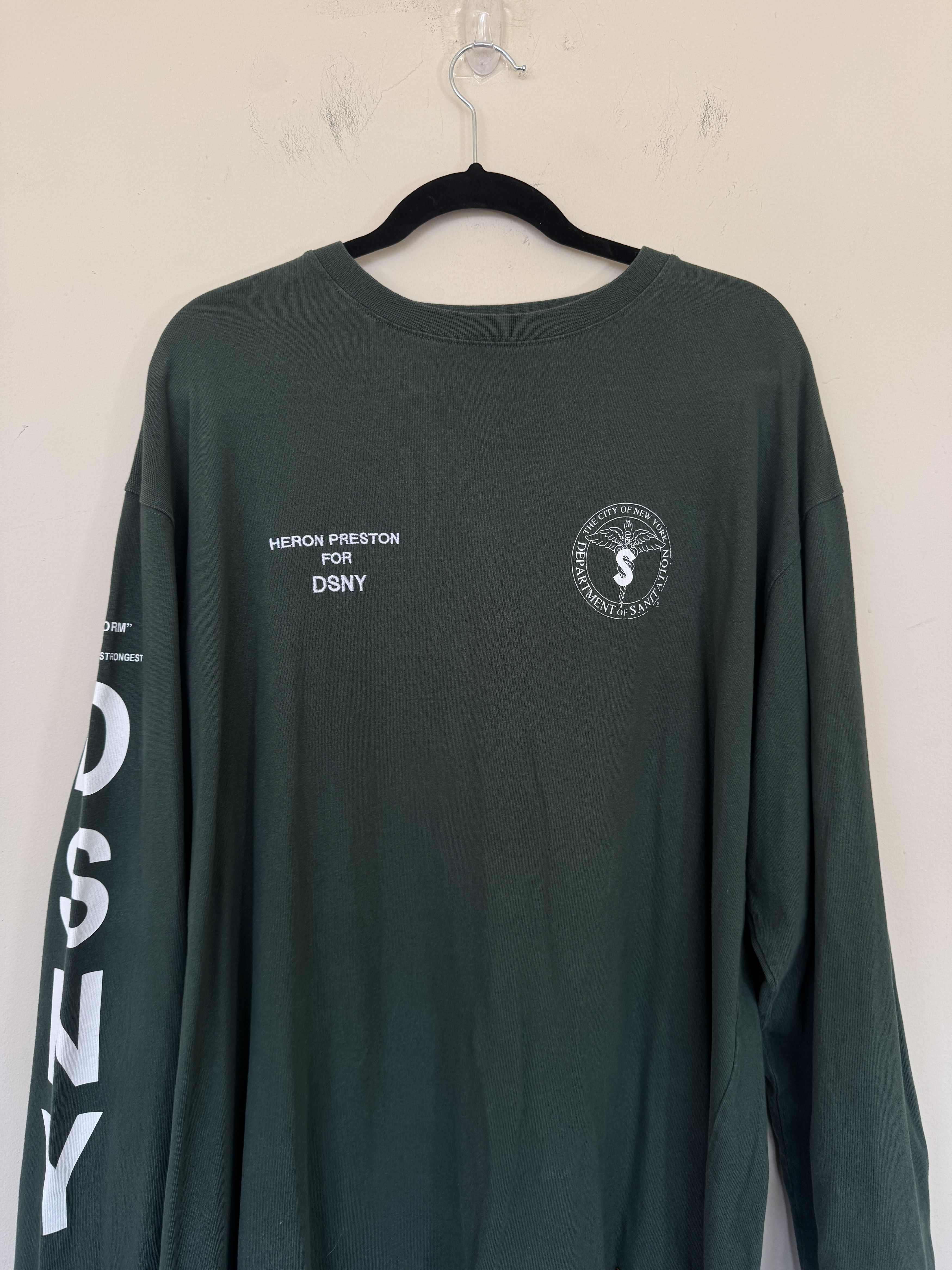 Heron Preston Heron Preston DSNY Size US XL / EU 56 / 4 - 3 Thumbnail