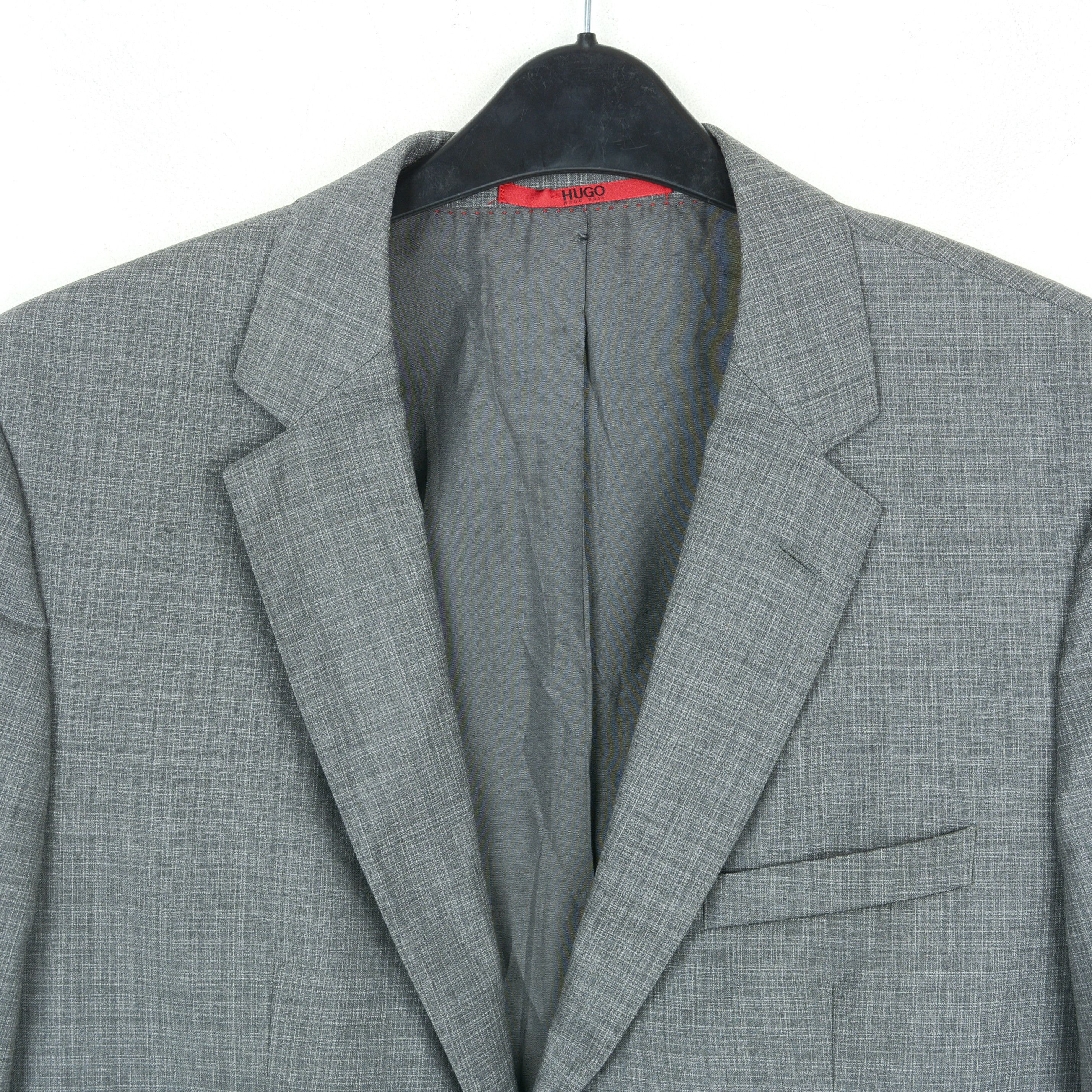 Hugo Boss C-Jeffery/C-Simmons Wool Blazer UK 38 US Check Jacket Coat Size 38R - 2 Thumbnail
