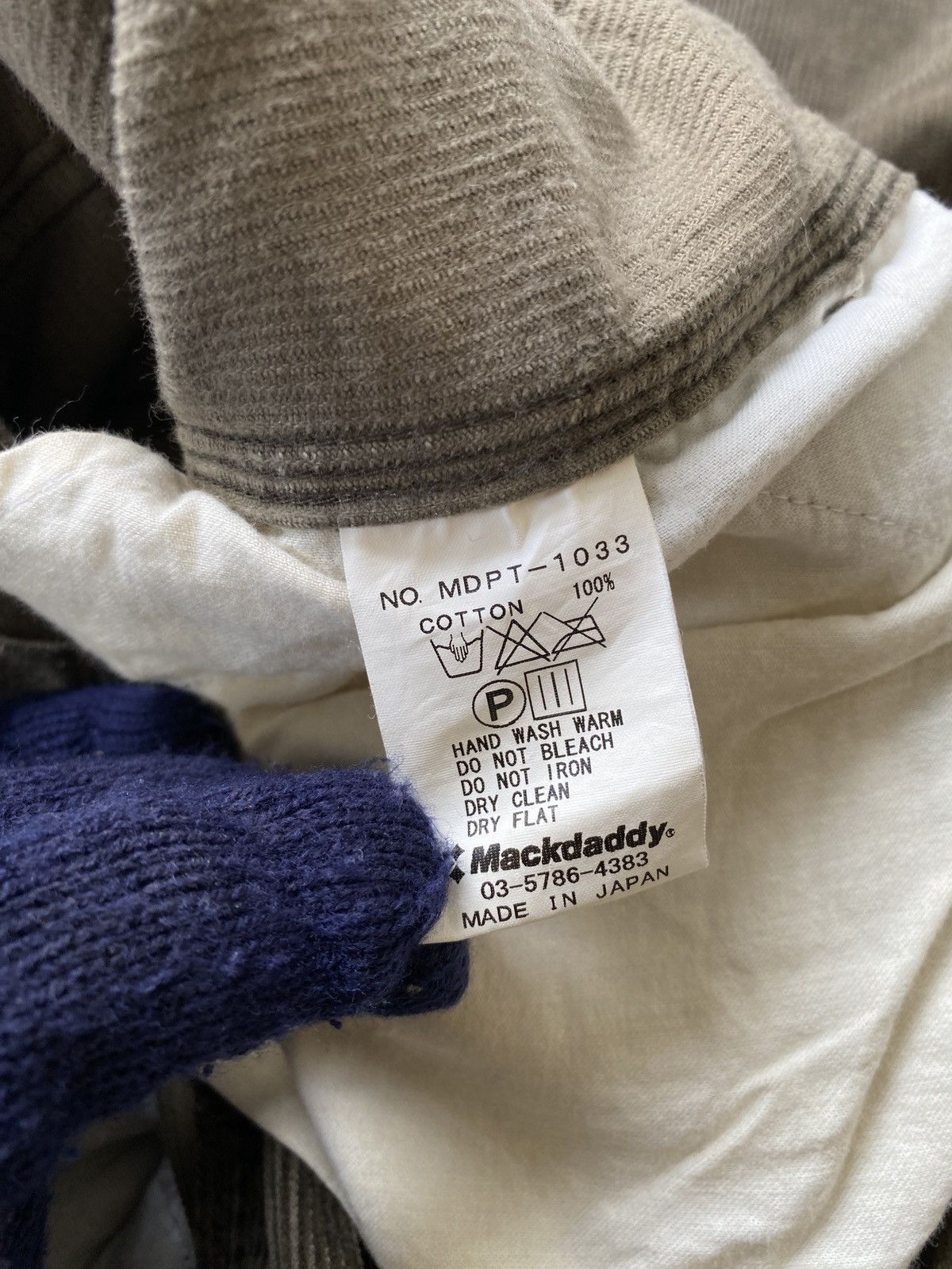 Japanese Brand MackDaddy Japan Streetwear Baggy Carpenter Corduroy Pant Size US 34 / EU 50 - 17 Thumbnail