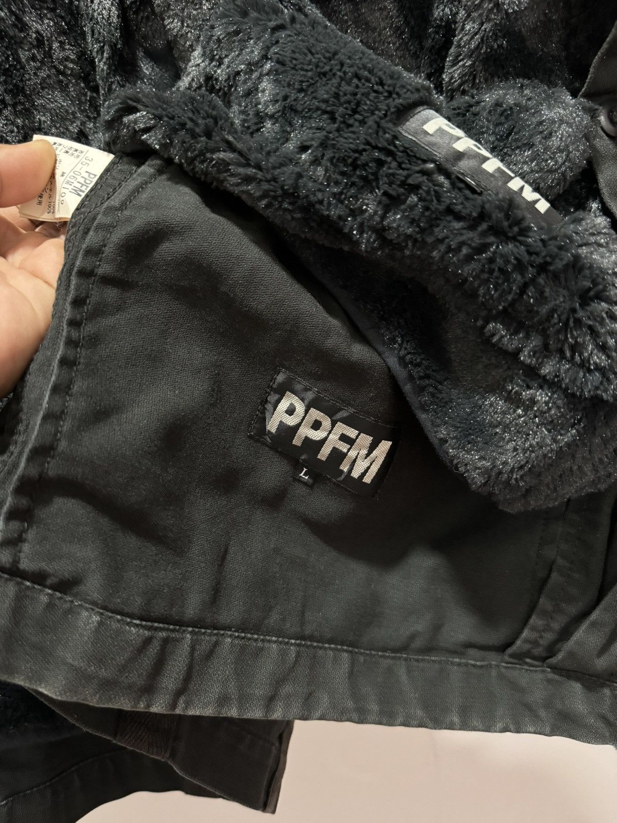 Vintage VINTAGE PPFM LGB STYLE FUR HOODIE JACKET Size M / US 6-8 / IT 42-44 - 14 Thumbnail