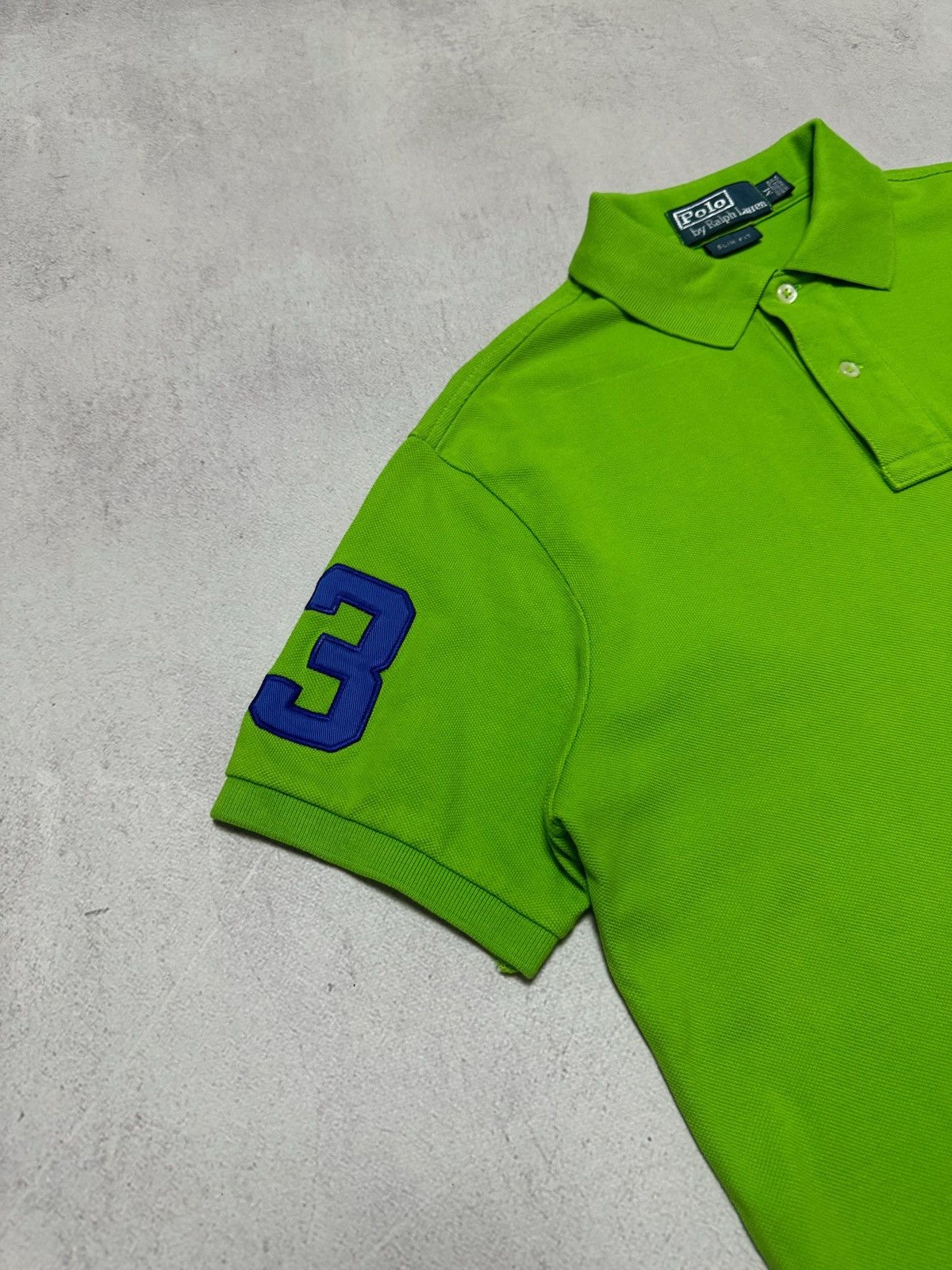 Vintage Vintage Polo Ralph Lauren Polo T Shirt Big Pony #3 Toxic 90s Size US M / EU 48-50 / 2 - 4 Thumbnail