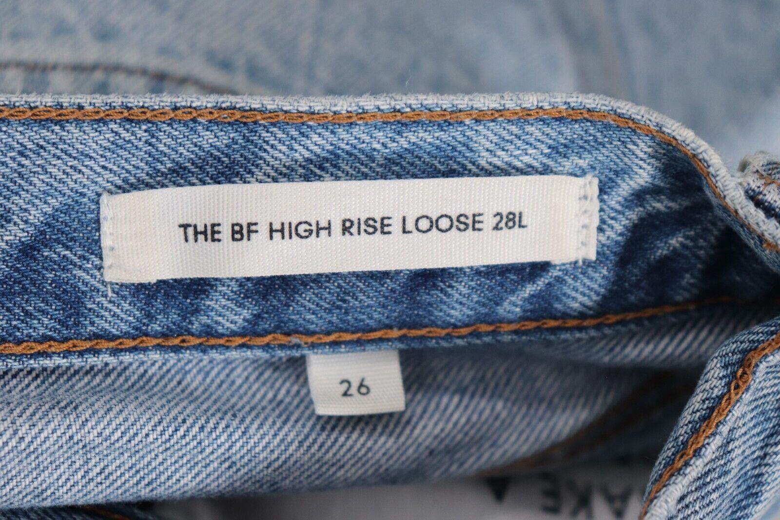 Designer Denim Forum US26 Blue Boyfriend High Rise Loose 28L Jeans Size 26" / US 2 / IT 38 - 11 Thumbnail
