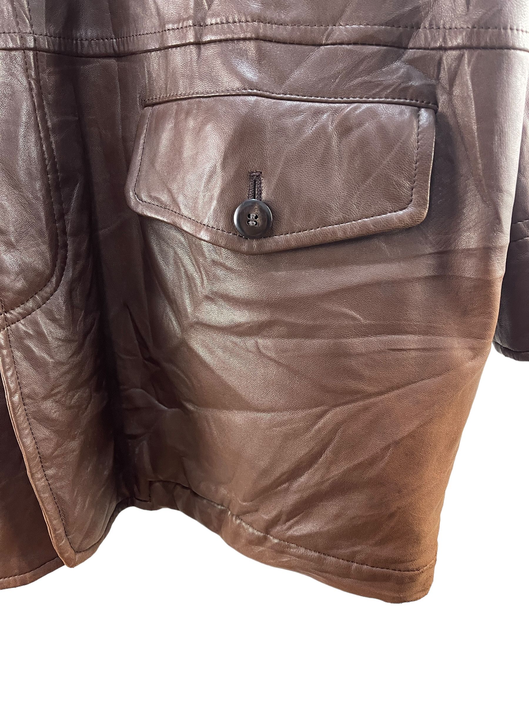 Christian Dior Monsieur Vintage Christian Dior Monsieur Leather Jacket Size L / US 10 / IT 46 - 12 Thumbnail