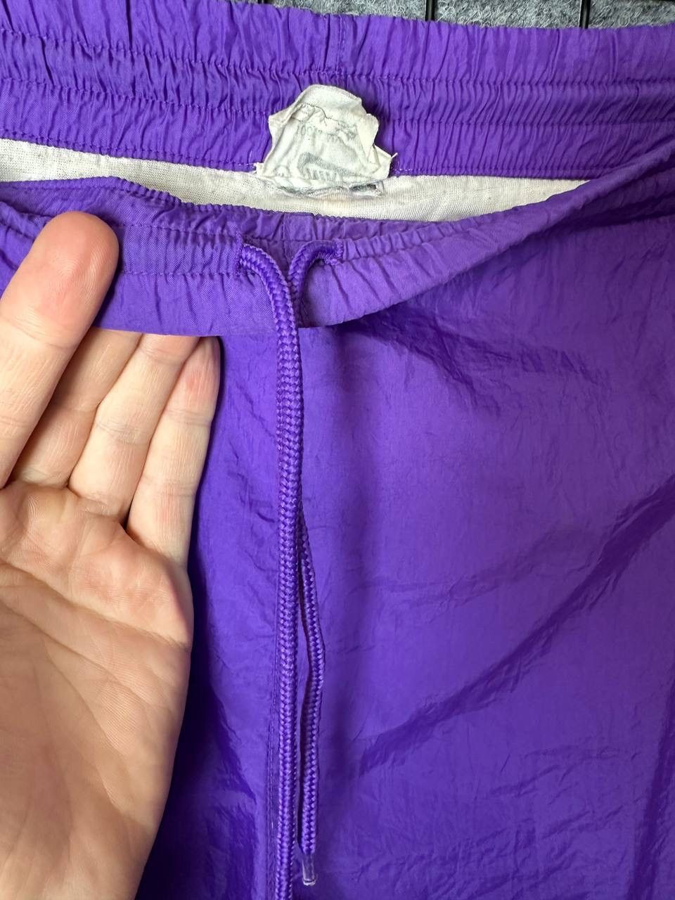 Nike × Vintage Vintage Nike nylon pants sportswear 90s size Medium Size US 32 / EU 48 - 7 Thumbnail