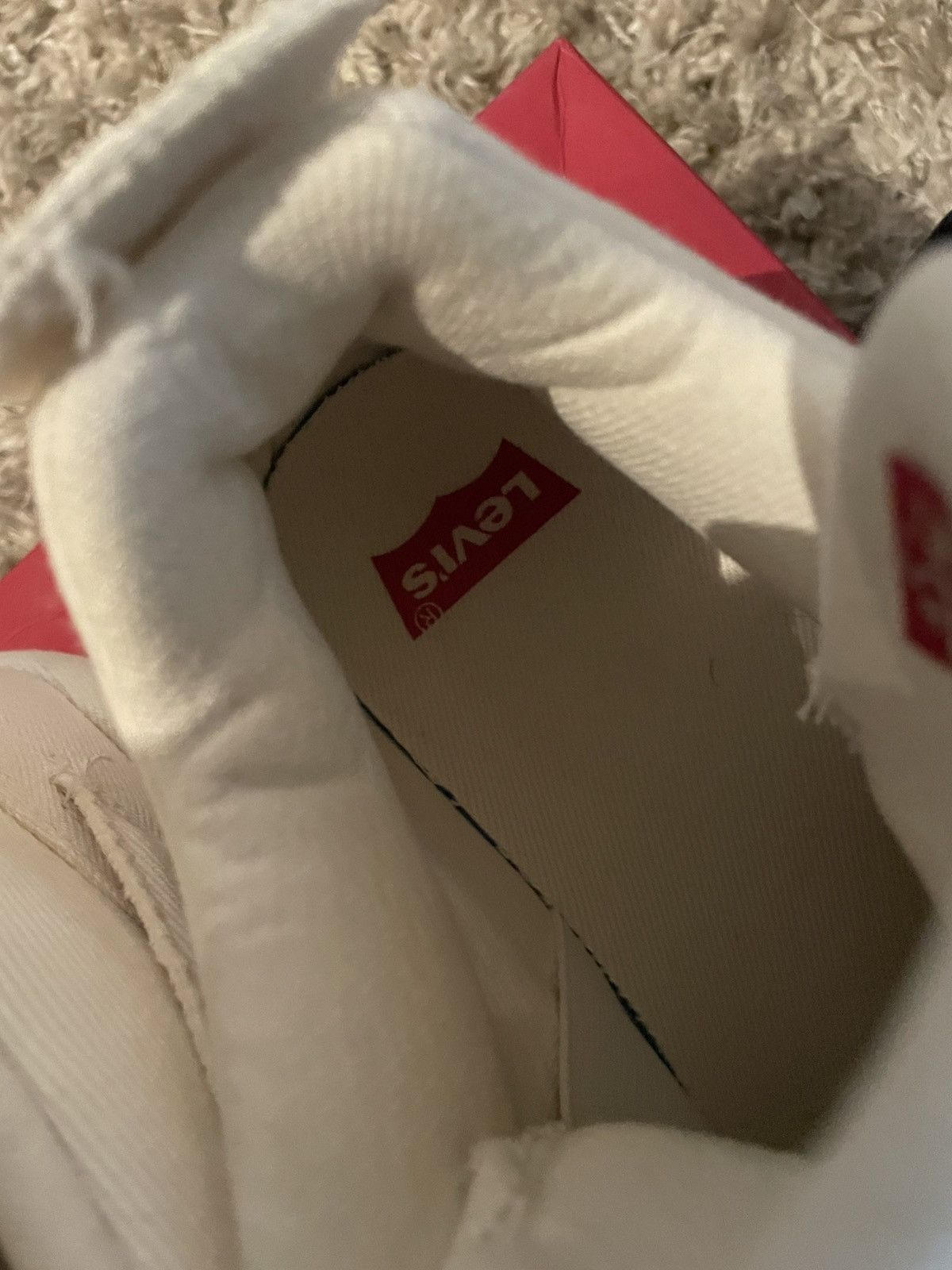 Jordan Brand × Levi's Jordan 4 White Levi Blank Tag sz 9 Size US 9 / EU 42 - 18 Thumbnail