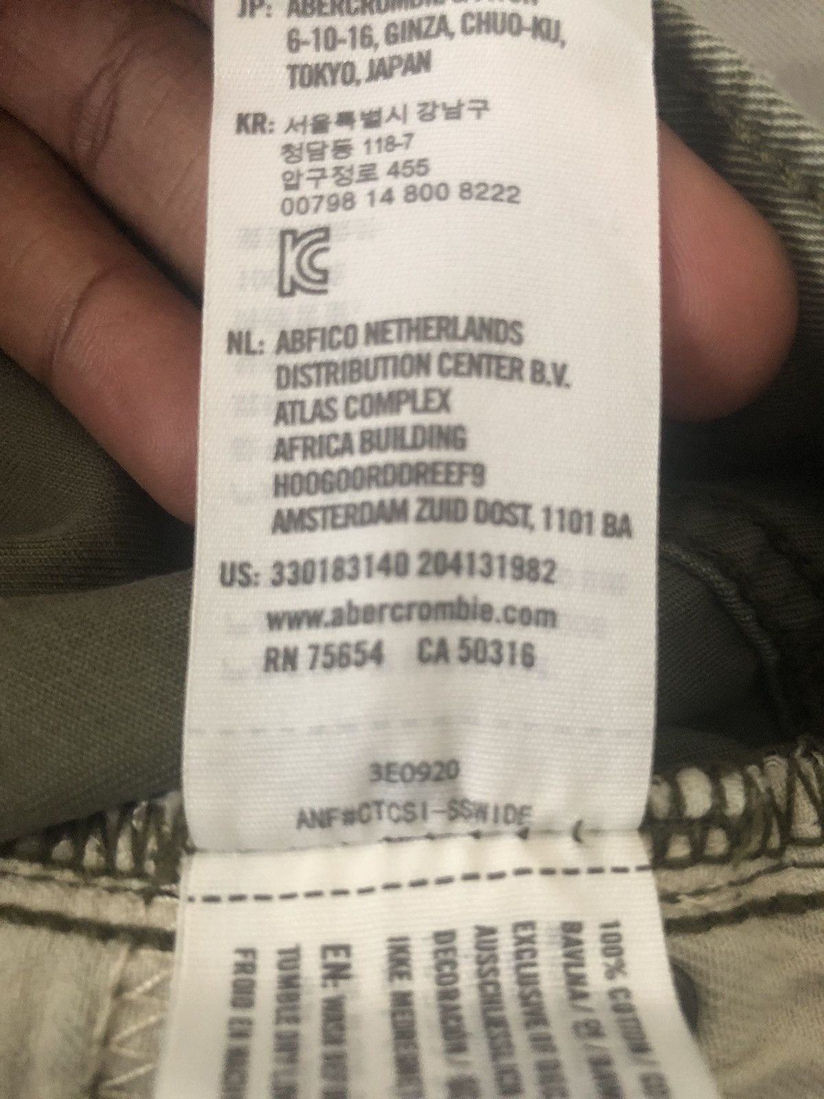 Hollister Hollister Men Skinny 5 Pocket Green Pants Camo 30 x 30 Size US 30 / EU 46 - 8 Thumbnail