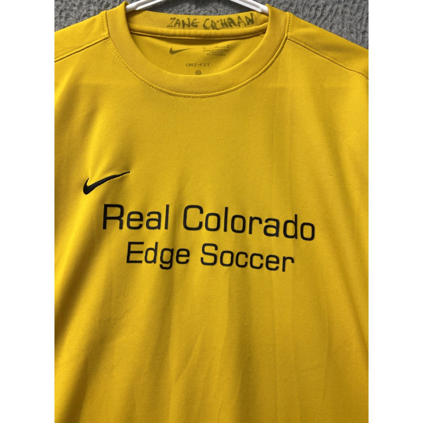 Nike Nike Real Colorado Yellow T-Shirt Sz M Soccer Shirt / 115-31 Size US M / EU 48-50 / 2 - 2 Thumbnail
