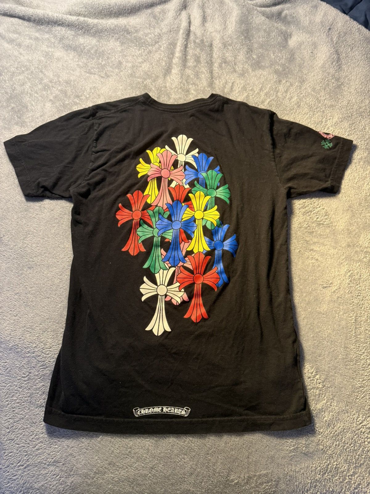 Chrome Hearts Chrome Hearts Multi Color Cross T Shirt Size US M / EU 48-50 / 2 - 2 Thumbnail