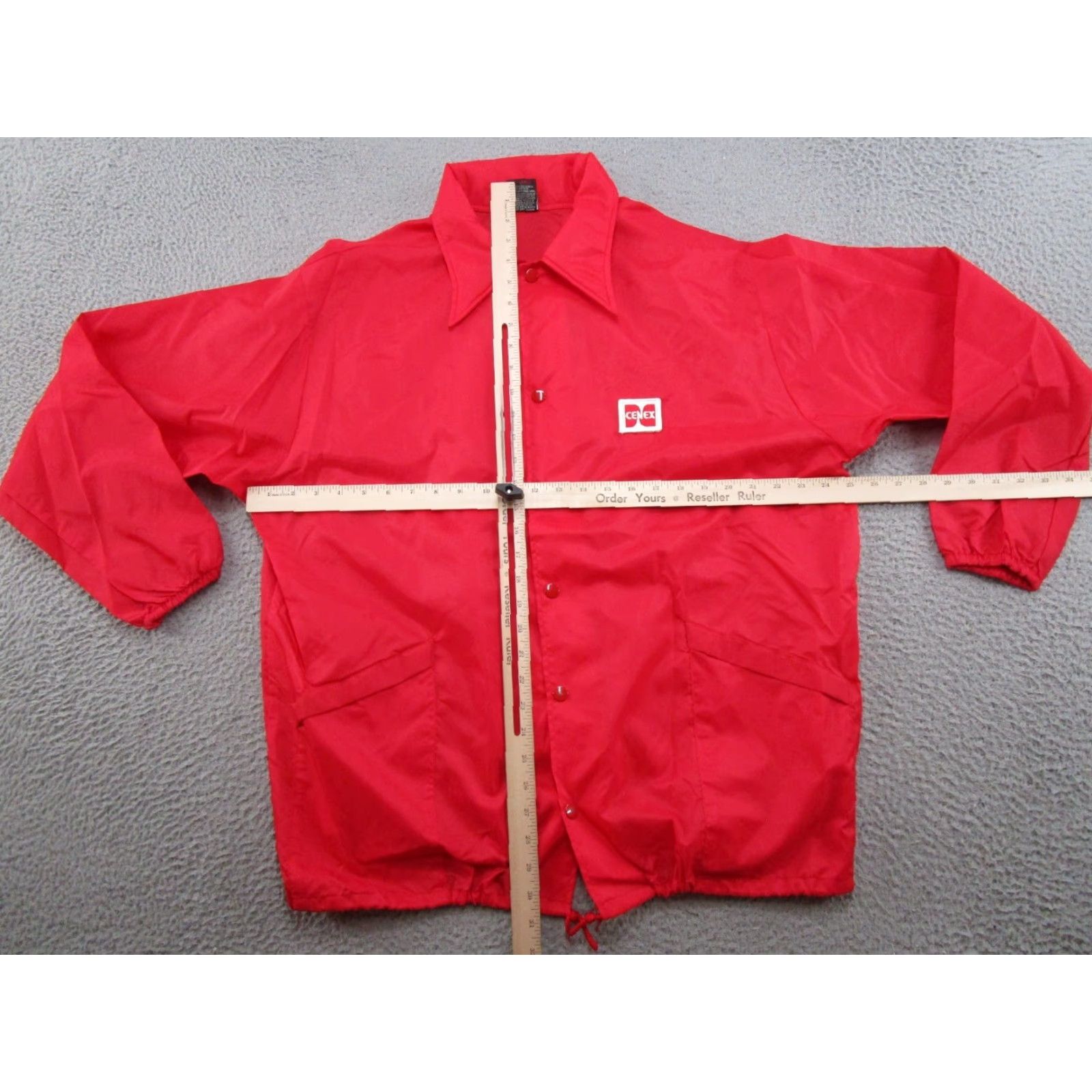 Vintage VINTAGE Hilton 80s Bomber Jacket Men XL Red Satin Nylon Snap Up Casual Shirt Hanf? Size US XL / EU 56 / 4 - 5 Thumbnail