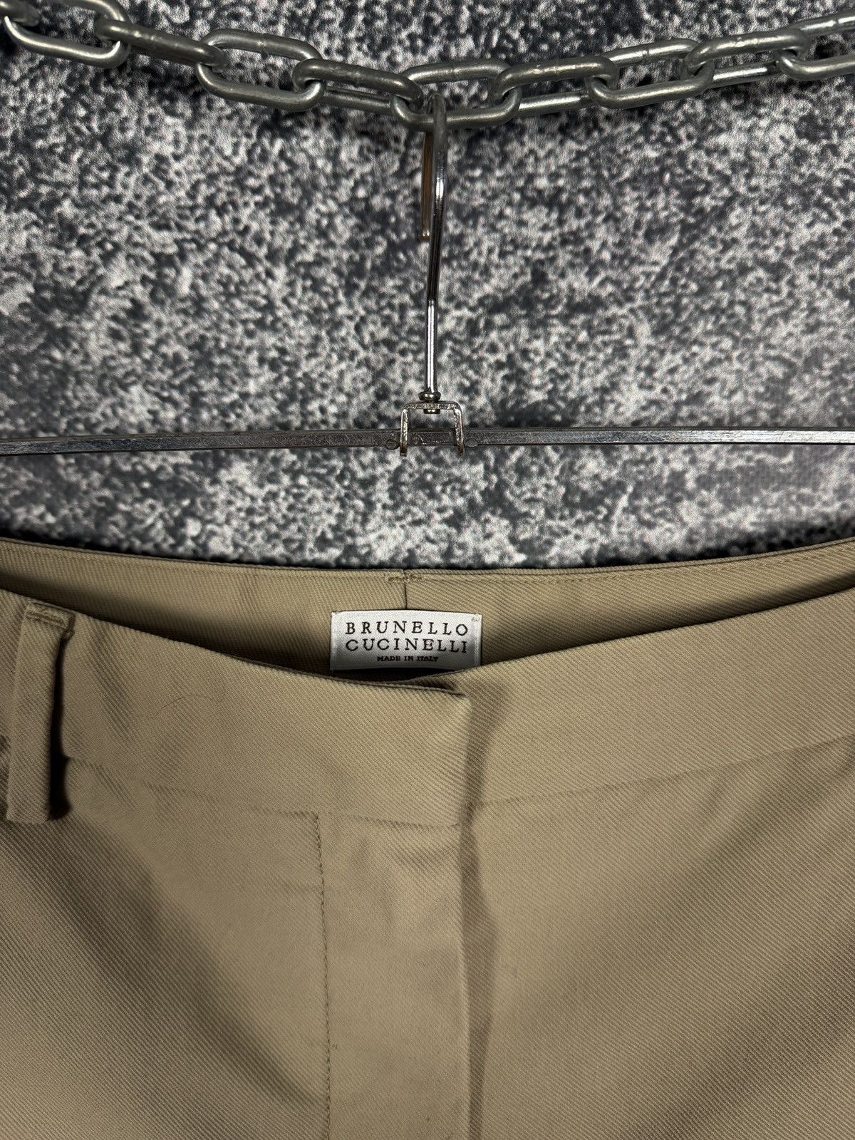 Brunello Cucinelli Brunello Cucinelli Straight Leg Cropped Trousers Italy Sz 44 Size 30" / US 8 / IT 44 - 6 Thumbnail