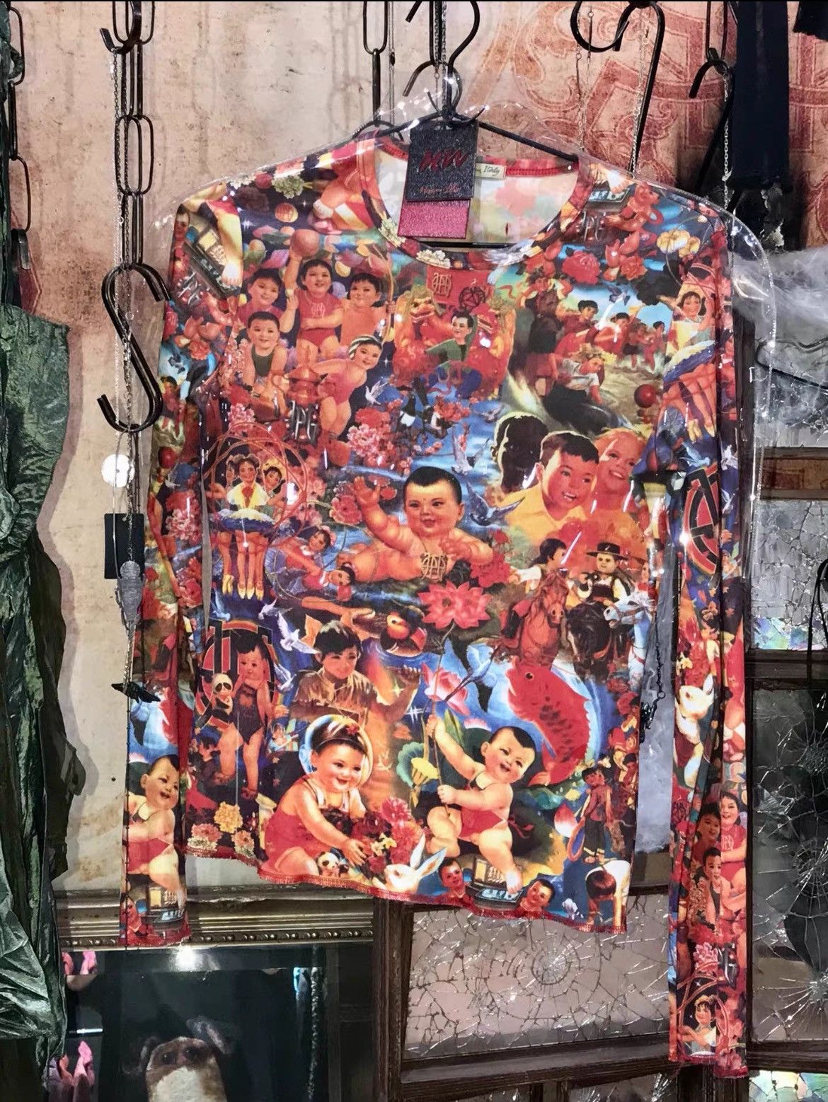Jean Paul Gaultier Jean Paul Gaultier Fuwa-print top — Millennium Mambo. Size M / US 6-8 / IT 42-44 - 1 Thumbnail