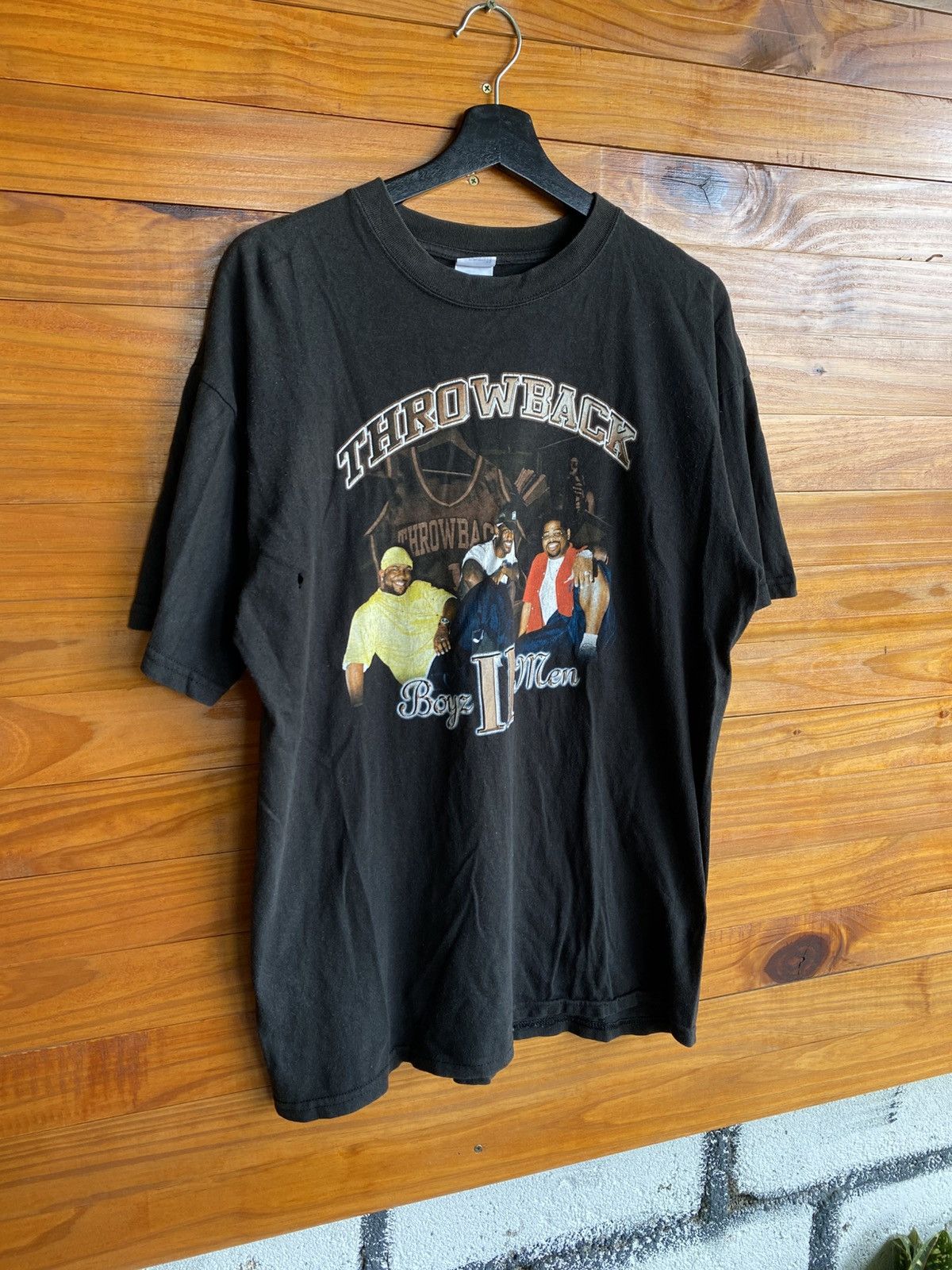 Rap Tees Vintage Boyz II Men Throwback 2004 Tour T-Shirt Hip Hop Tee Size US L / EU 52-54 / 3 - 5 Thumbnail
