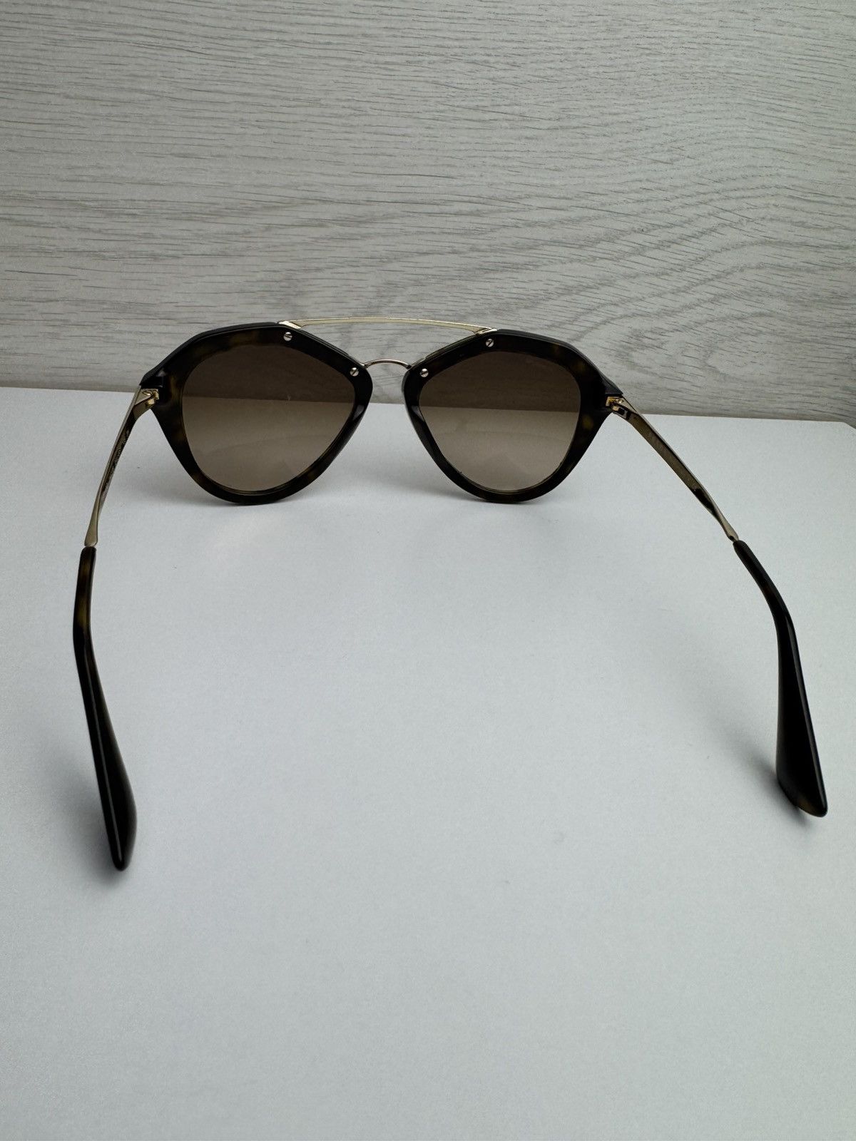 Prada Prada Sunglasses SPR 12Q Tortoiseshell Vintage Size ONE SIZE - 8 Thumbnail