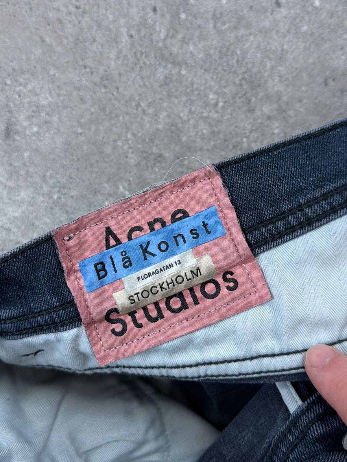 Acne Studios Acne Studios Bla Konst Slim fit Denim Size US 34 / EU 50 - 3 Thumbnail