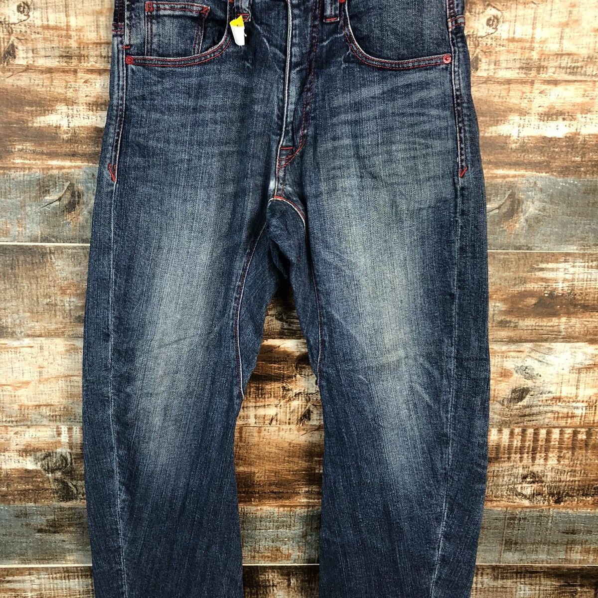 Element × Vintage DLL Element Blue selvedge Denim Pants #C122 Size US 30 / EU 46 - 5 Thumbnail