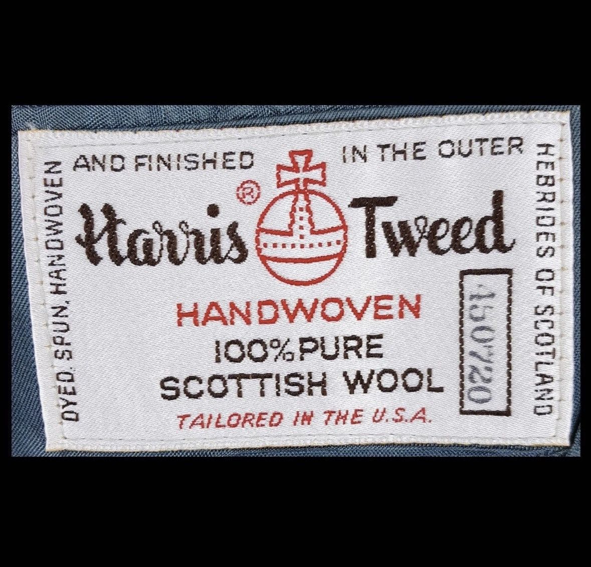 Harris Tweed Hunting Horn Harris Tweed Blazer Sport Coat Size 38L - 6 Thumbnail