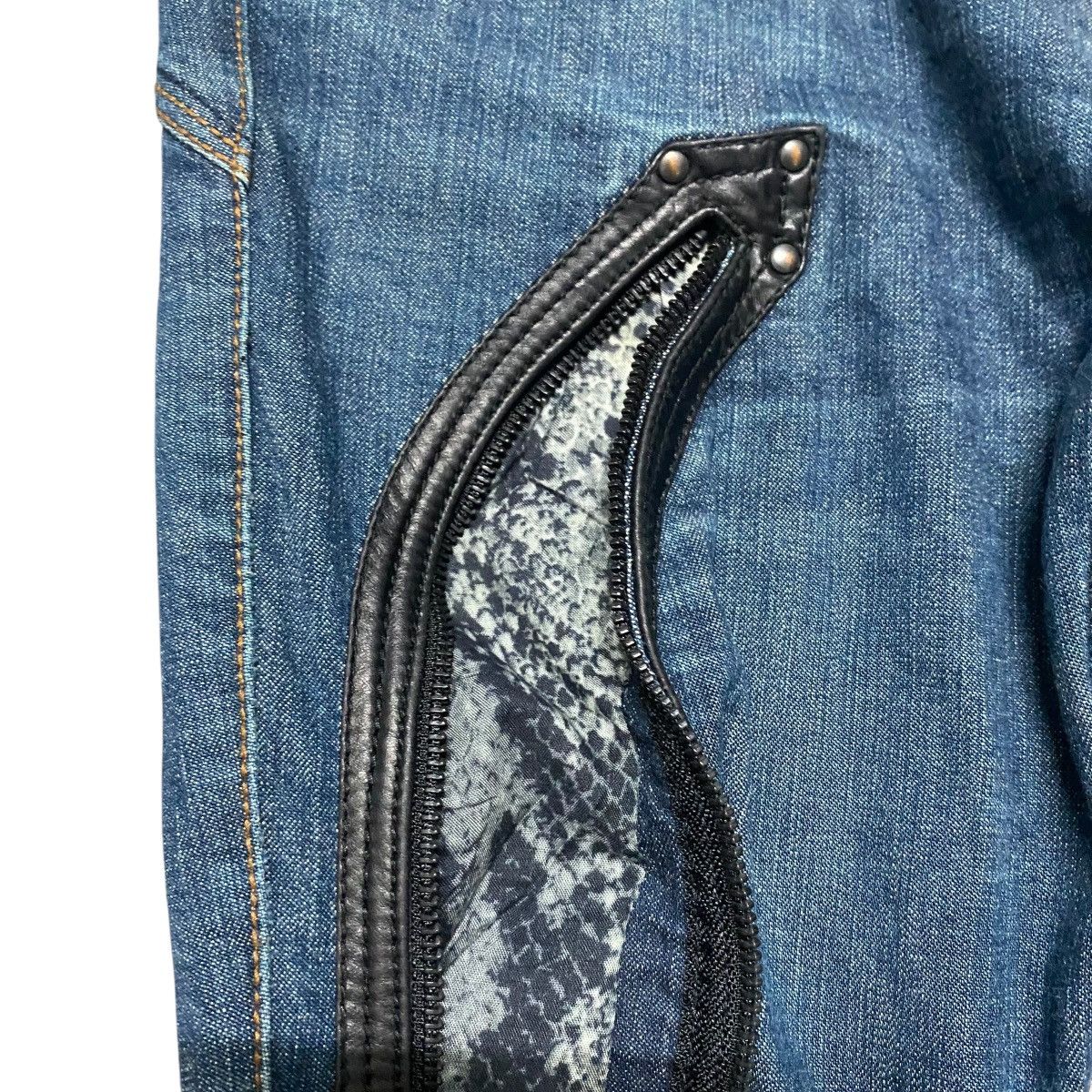 Nicole Club REALABO X NCFM Denim Slim Jeans Zipper Size US 30 / EU 46 - 8 Thumbnail