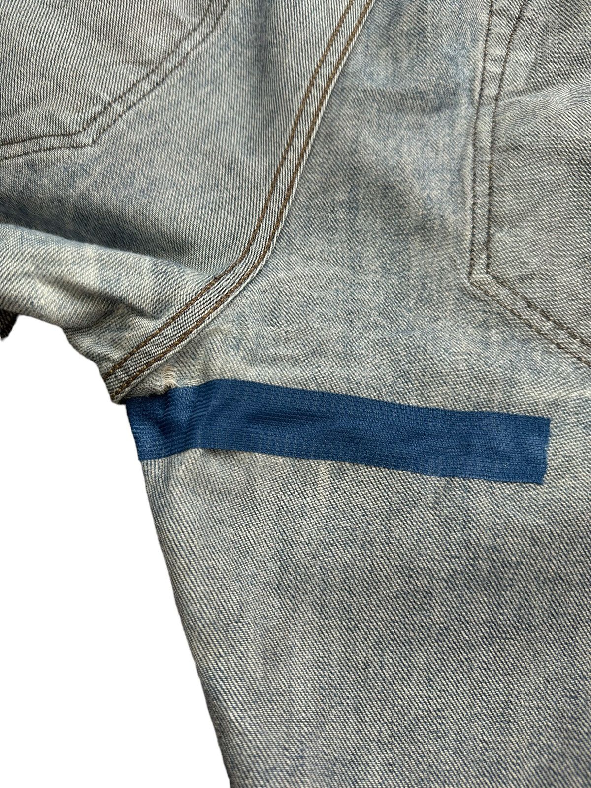 Diesel Vintage Diesel Industry Distressd Clawmark Jeans Size US 34 / EU 50 - 12 Thumbnail