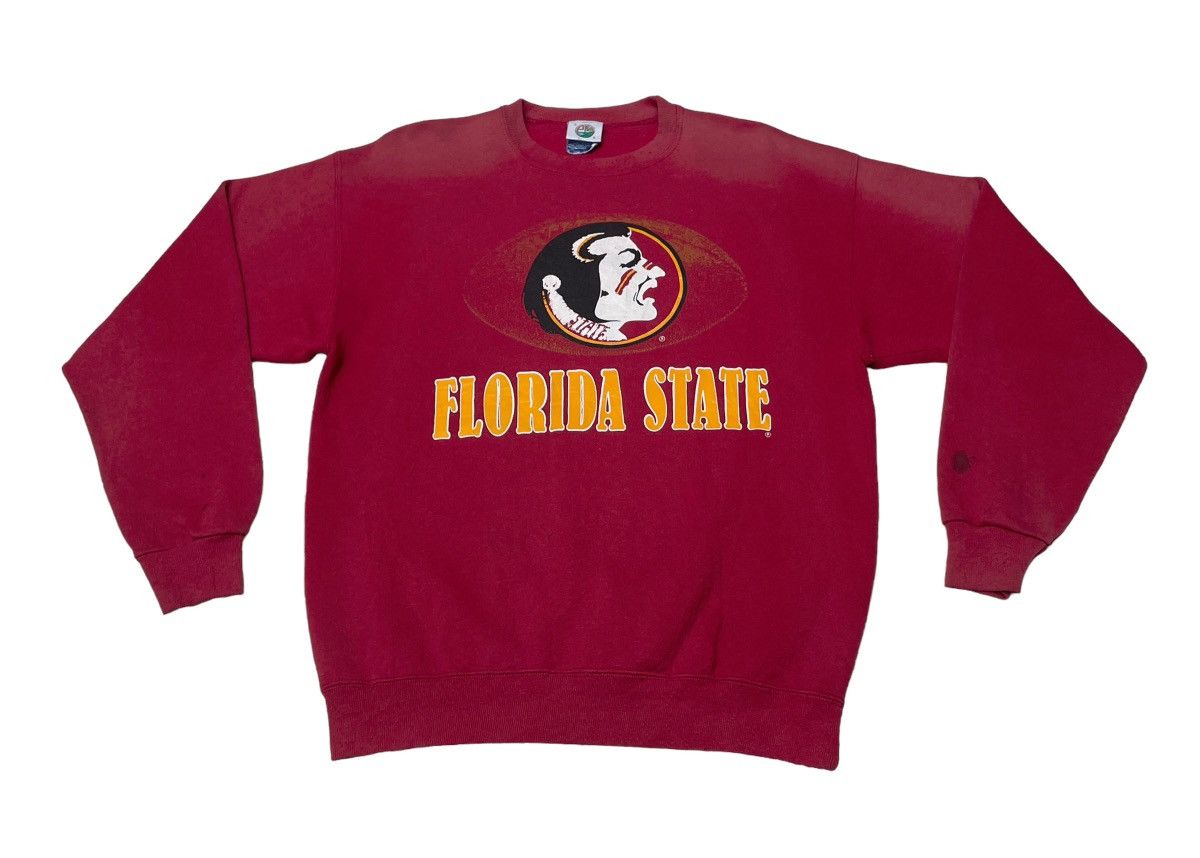 NFL × Vintage Vintage Florida State Seminoles Football Sweatshirt 1990s Size US M / EU 48-50 / 2 - 1 Thumbnail
