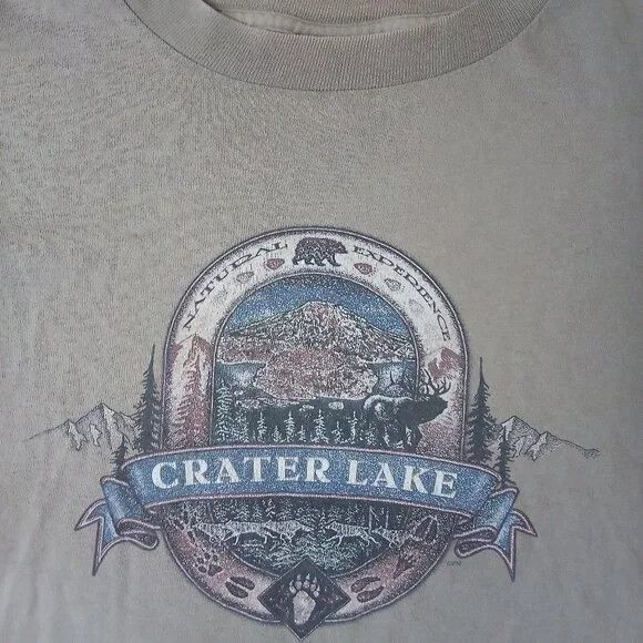 Vintage Vintage Crater Lake Centennial Natural Experience T-Shirt Size US XL / EU 56 / 4 - 1 Thumbnail