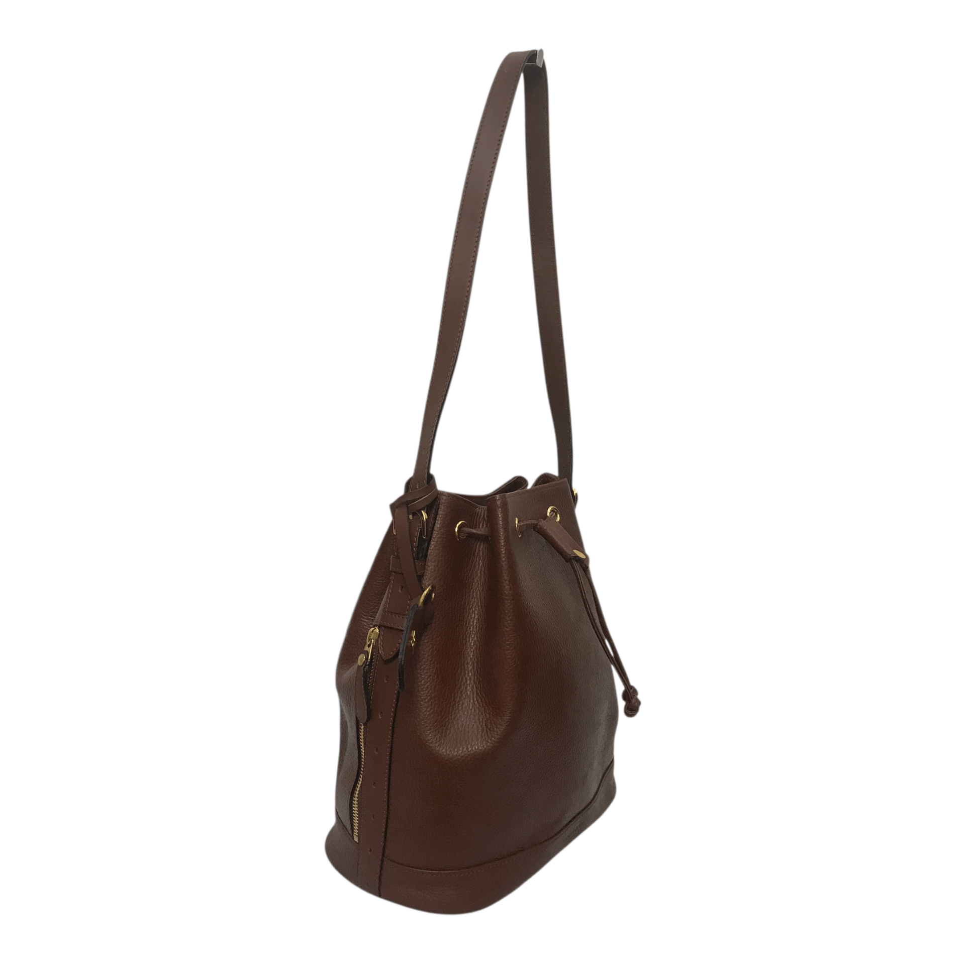 Courreges Courreges Paris Leather Bucket handBag Size ONE SIZE - 5 Thumbnail