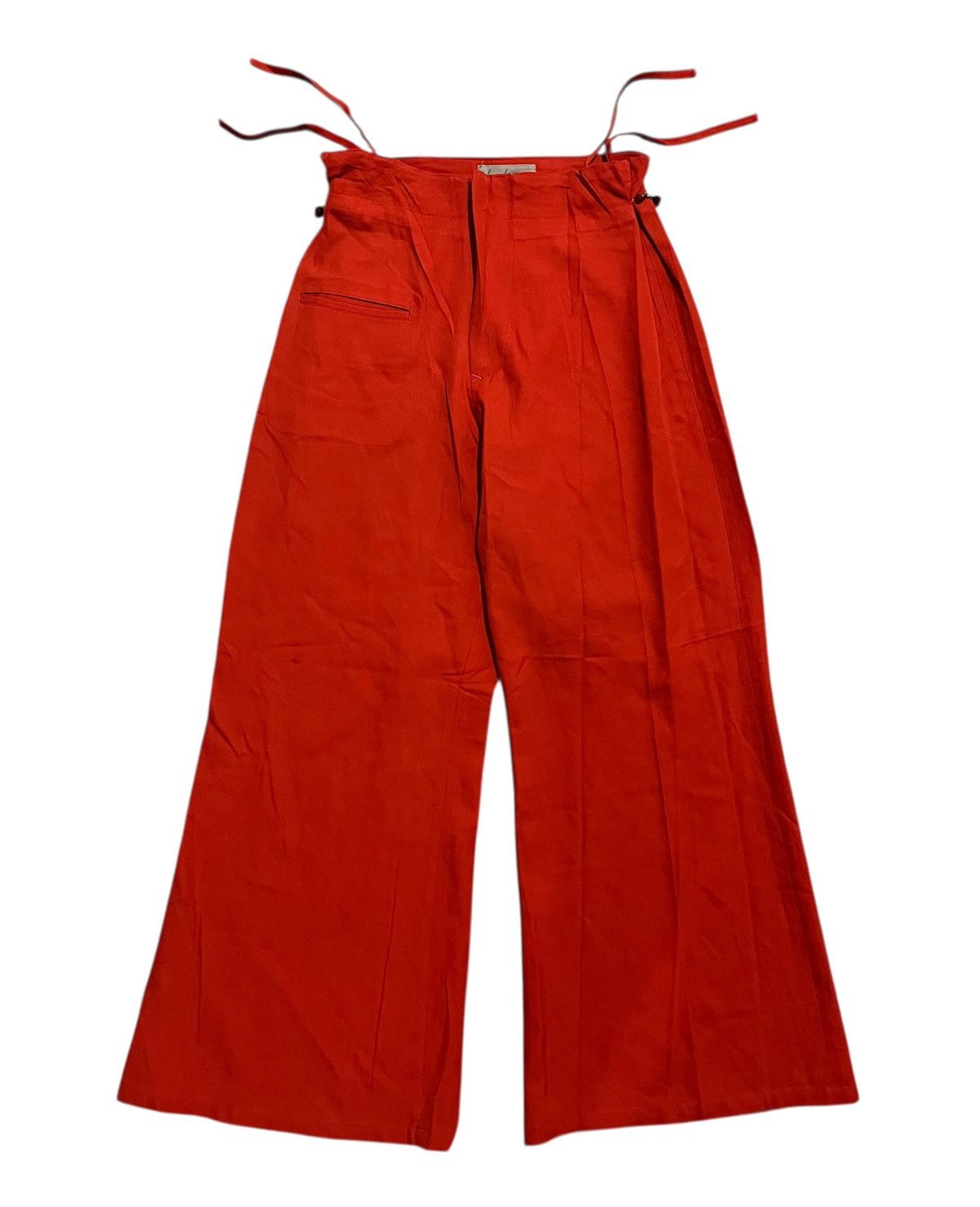 Yohji Yamamoto S/S 2005 YOHJI YAMAMOTO SPRING RUNWAY PANTS Size 28" / US 6 / IT 42 - 1 Thumbnail