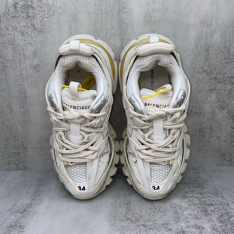 Balenciaga Balenciaga Track Sneakers Size 34 in White-2505 Size US 4 / IT 34 - 6 Thumbnail