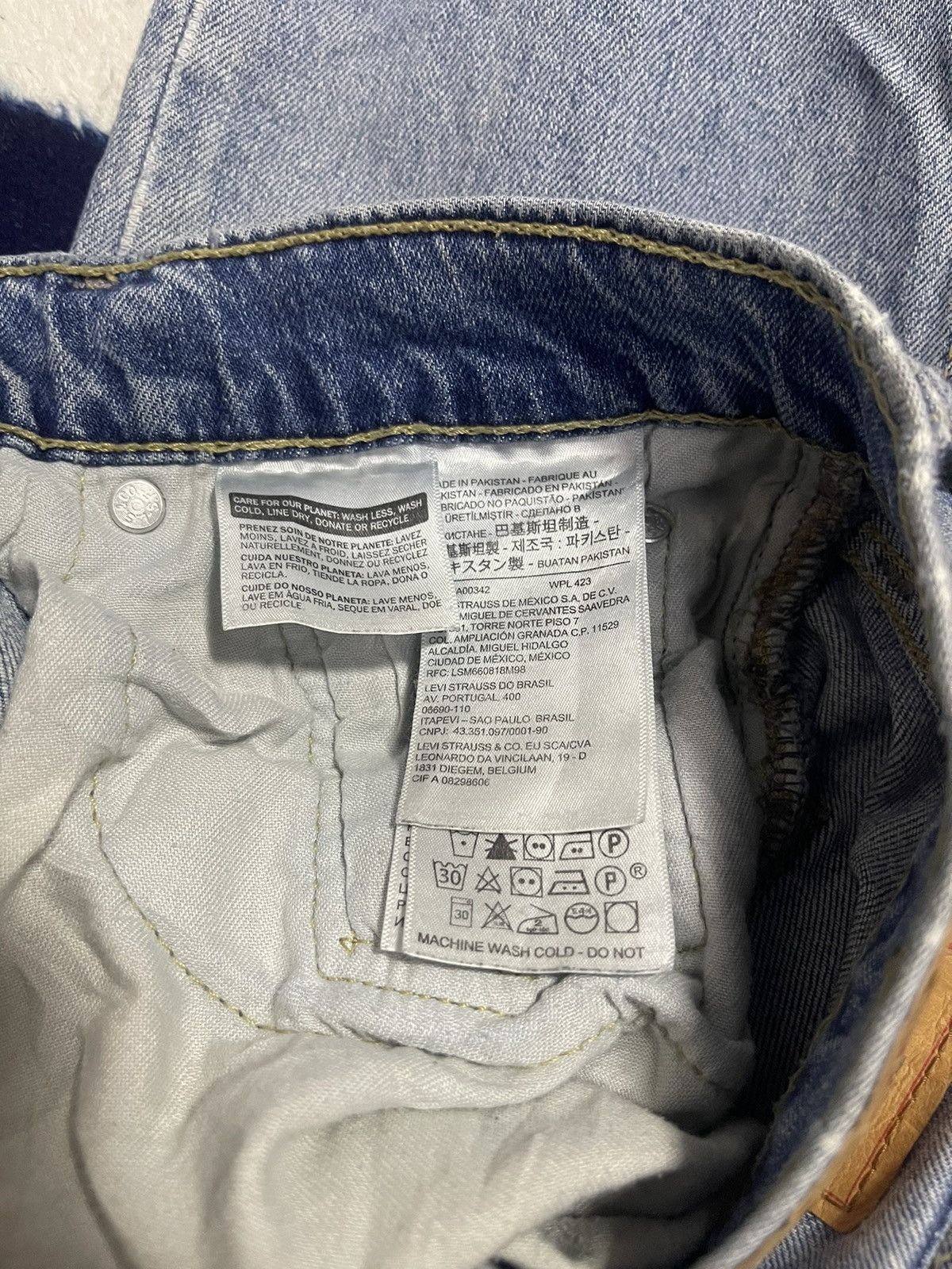 Levi's Levi’s Lot 502 Distressed Jeans (14) Size US 31 - 11 Thumbnail