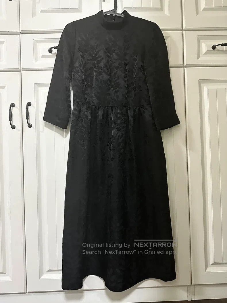 Comme des Garcons Comme Des Garcons Dark Floral Dress Size XS / US 0-2 / IT 36-38 - 2 Thumbnail