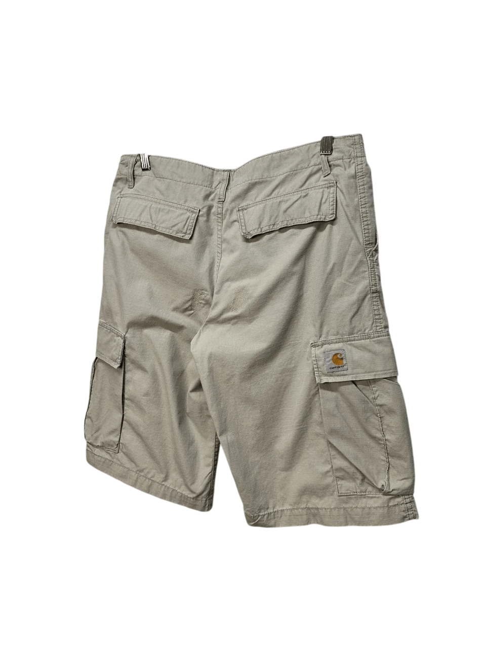 Carhartt Wip 👉 Vintage Carhartt Cargo Shorts Y2K Baggy Faded Bontage Size US 32 / EU 48 - 7 Thumbnail