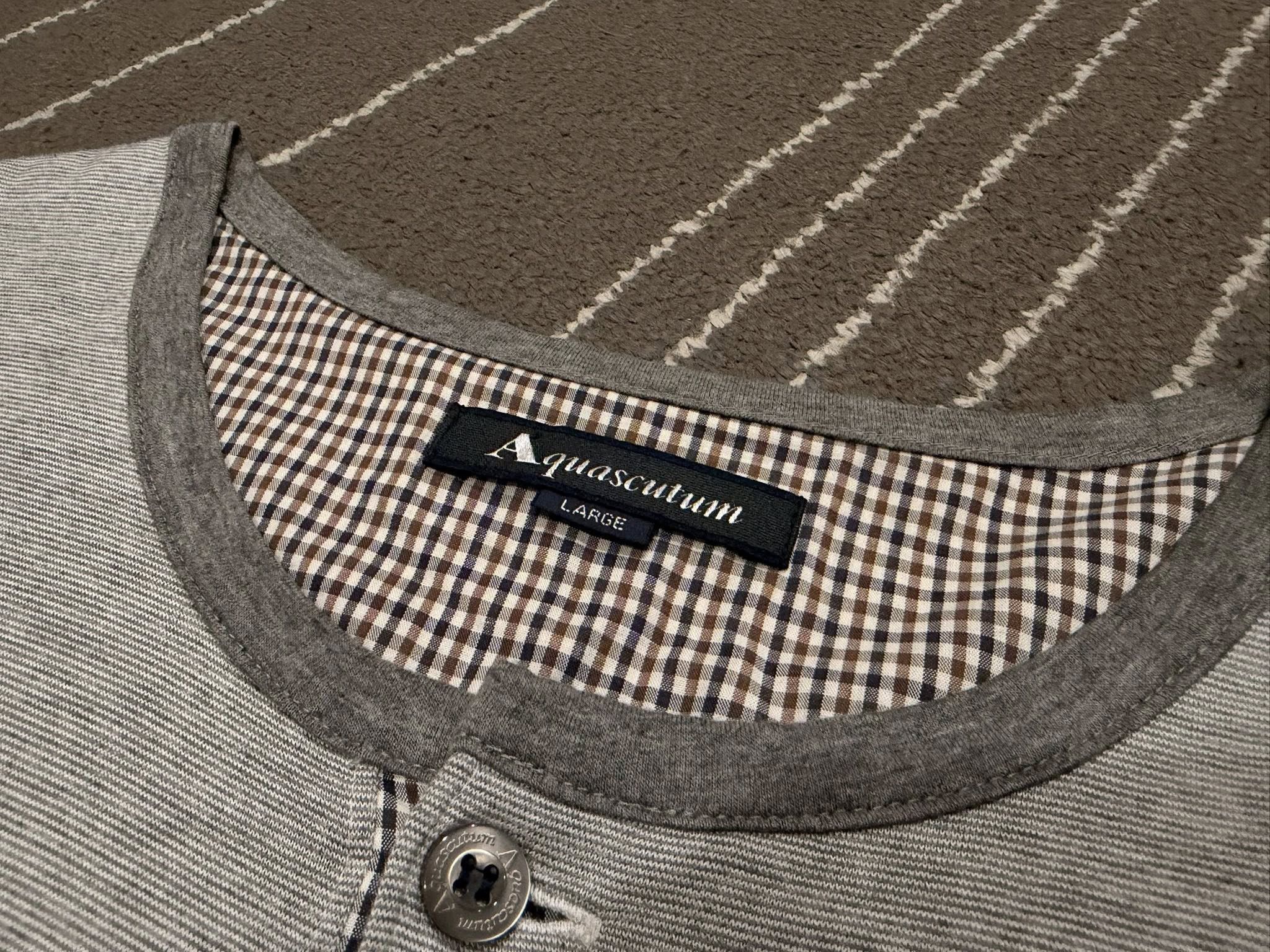 Aquascutum Aquascutum long sleeve t shirt L 2225 Size US L / EU 52-54 / 3 - 5 Thumbnail