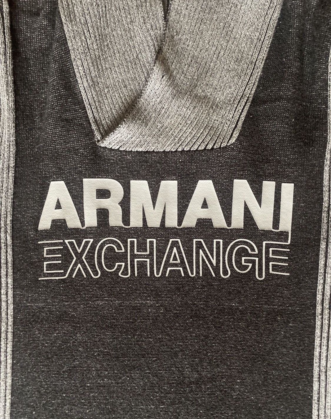 Armani Exchange Vintage 90s sweatshirt AX Armani Exchange Size L - Big Logo Size US L / EU 52-54 / 3 - 3 Thumbnail