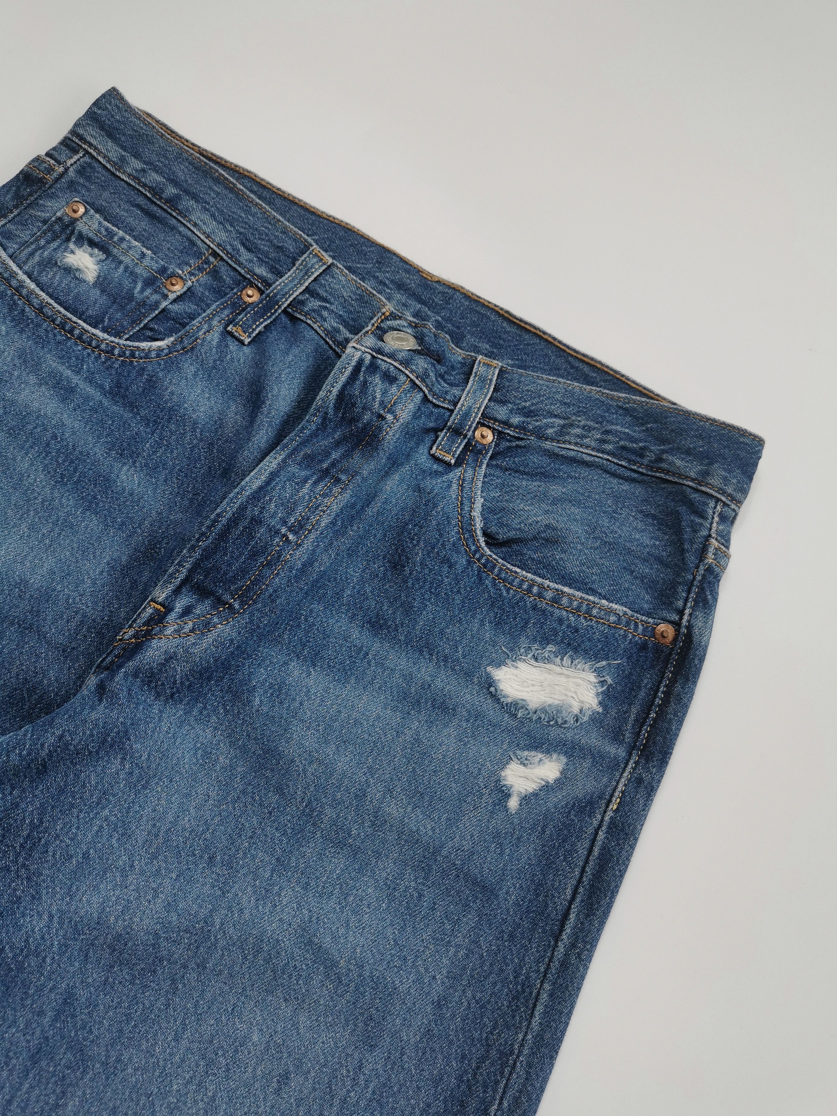 Levi's Vintage Levis 501 Skinny 29'x31.5 (Lenght 41.5') Size US 29 - 4 Thumbnail