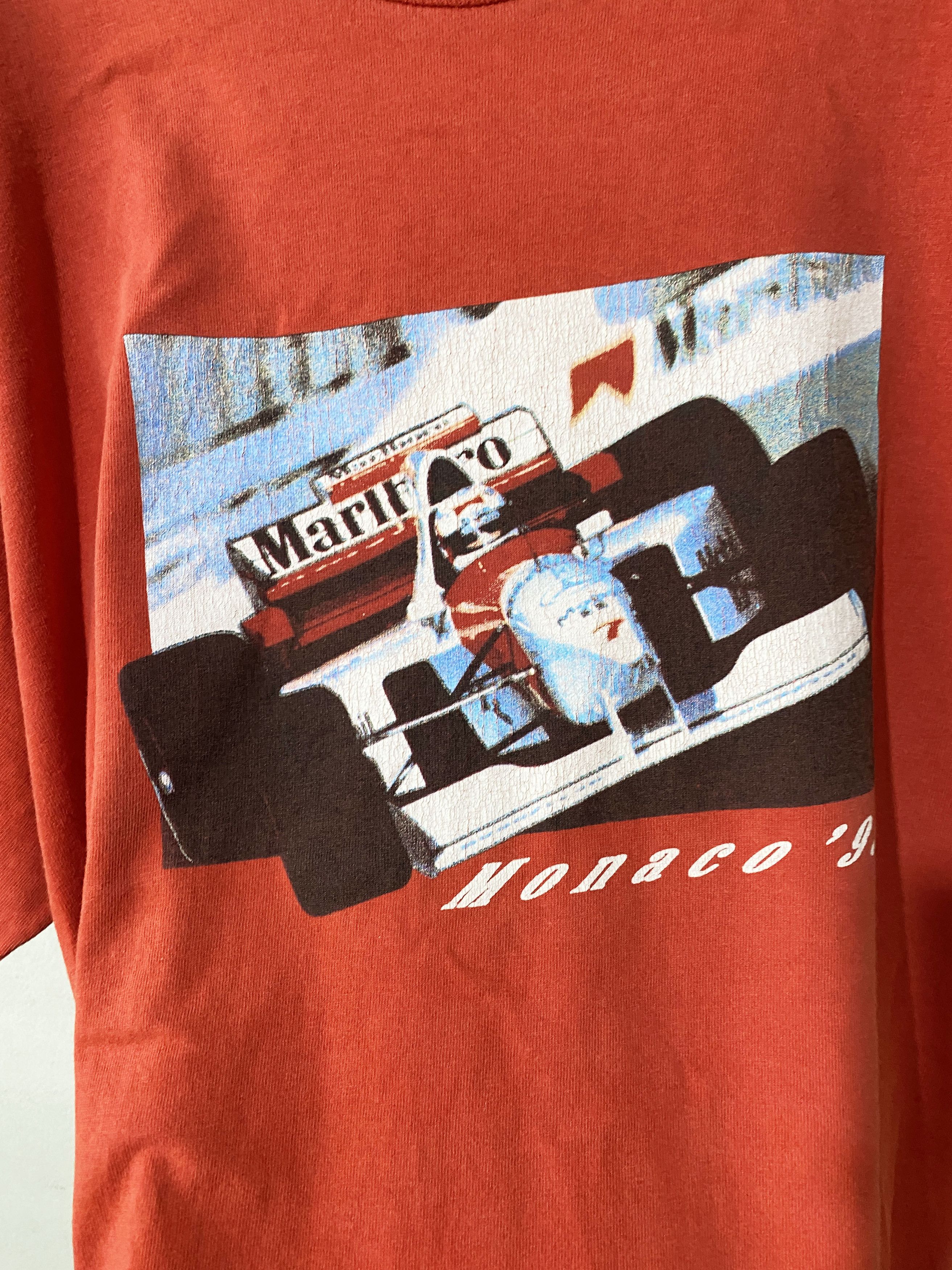 Marlboro × Vintage Vintage 90s Marlboro Racing Shirt Size US XL / EU 56 / 4 - 2 Thumbnail