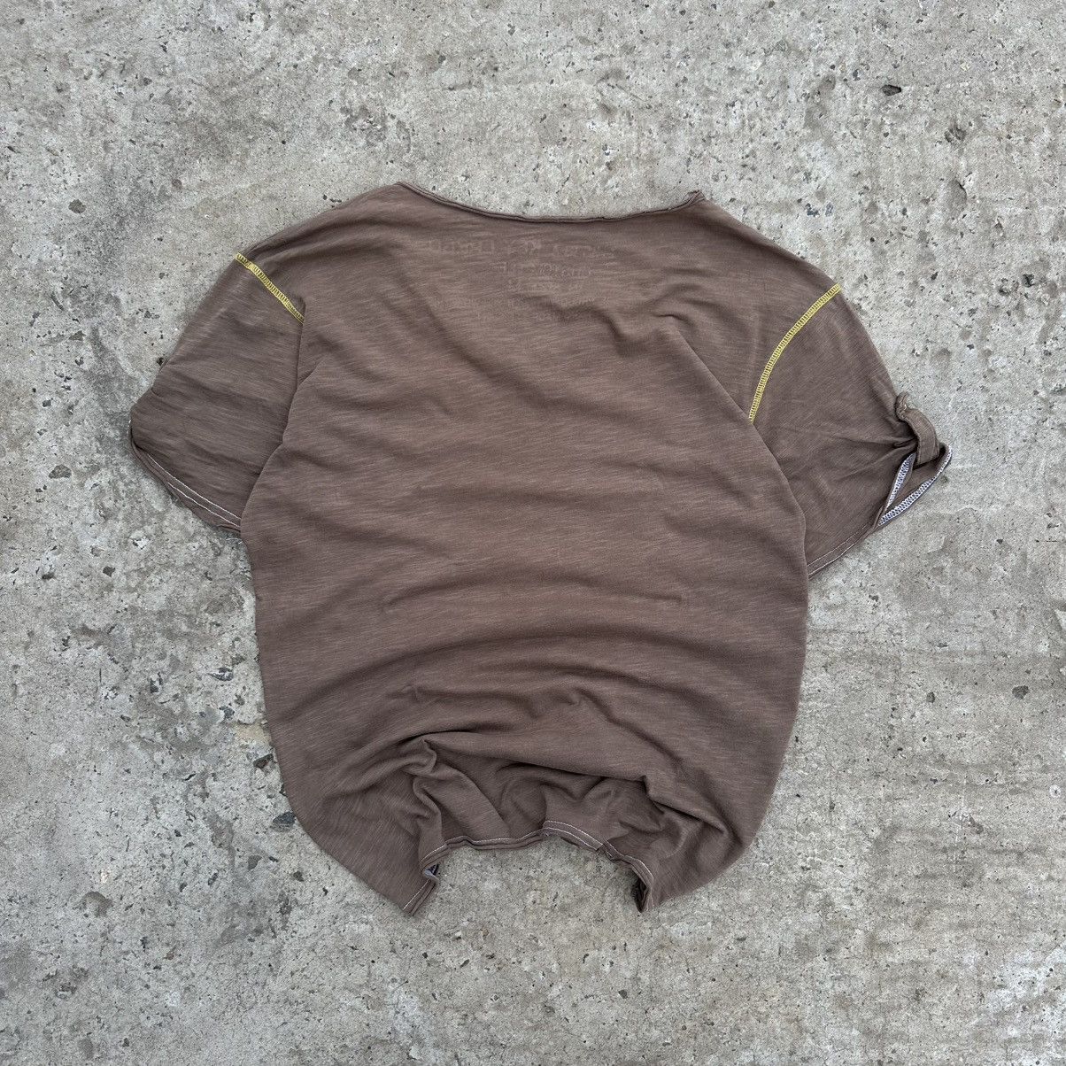 Y/Project Vintage This A Key Lagro T-shirts V Neck Grunge Avantgarde Size US M / EU 48-50 / 2 - 2 Thumbnail