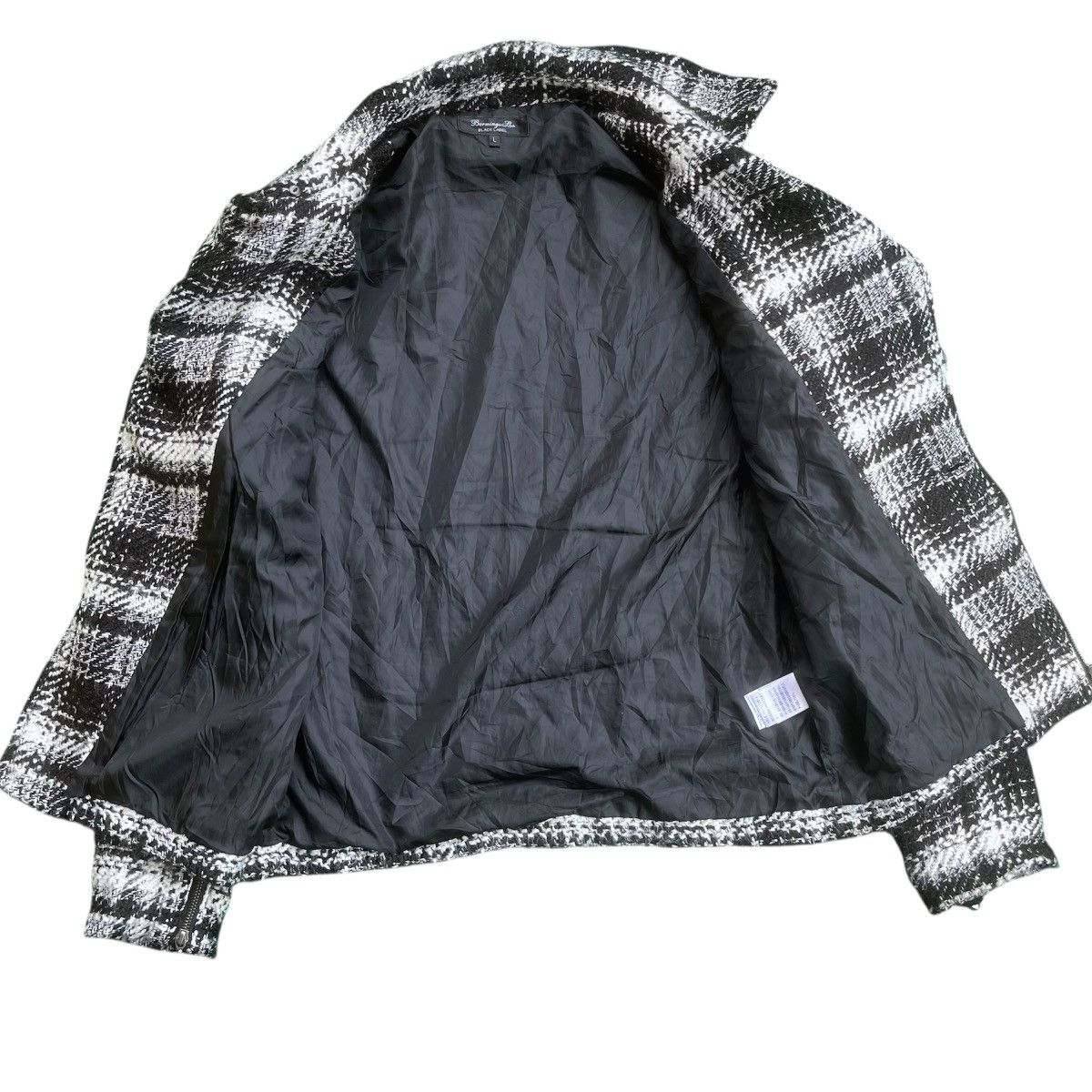 BERNINGS SHO Bernings Sho white plaid tweed jacket Size US M / EU 48-50 / 2 - 7 Thumbnail