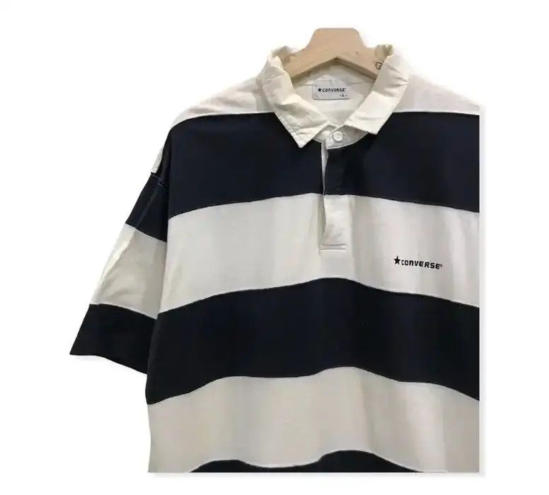 Converse Converse Polos Stripe Design Shirt Size US L / EU 52-54 / 3 - 3 Thumbnail
