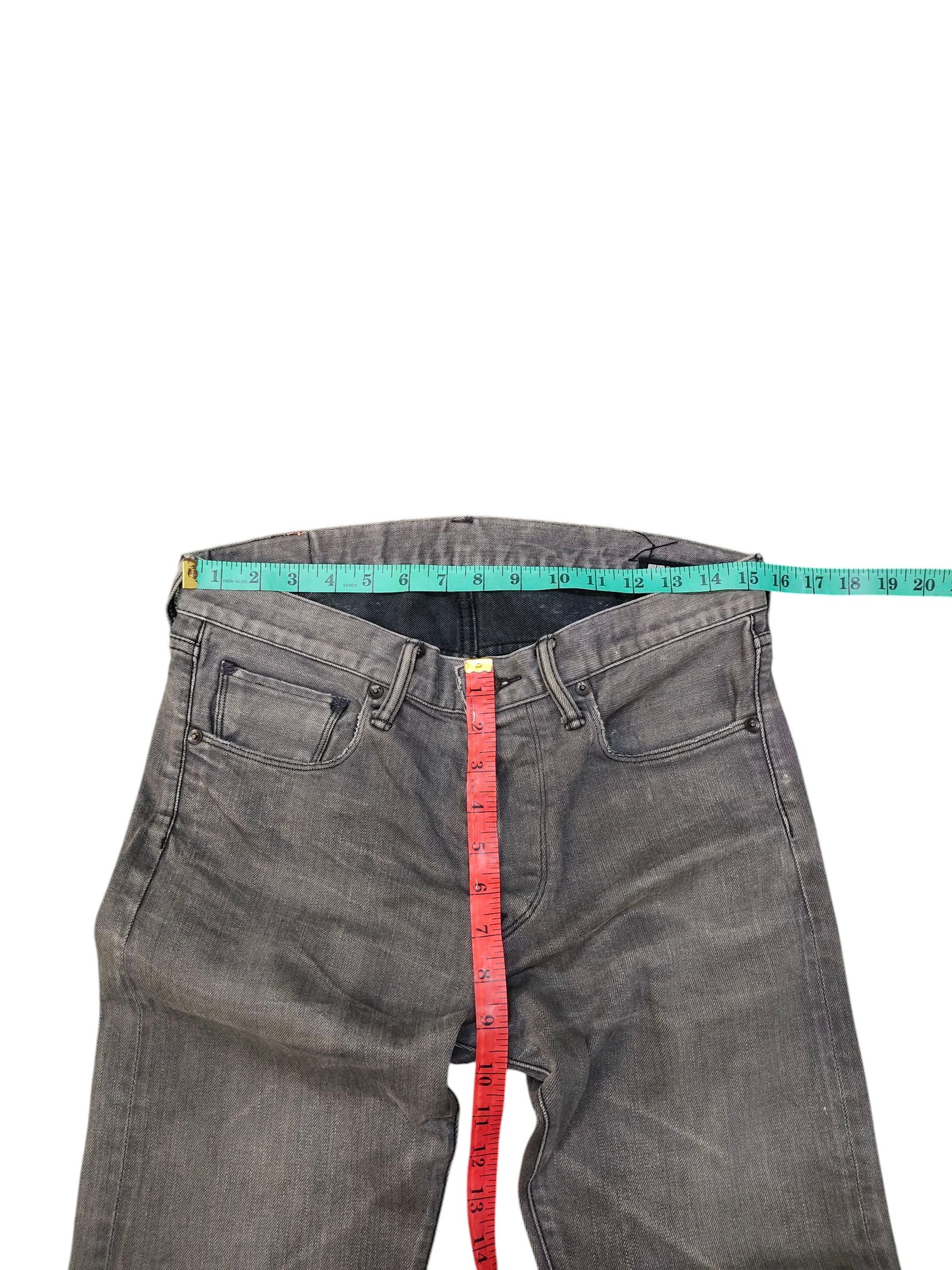 KURO Vintage 90s Kuro Diamante Selvedge Clawmark Denim Jeans Size US 31 - 16 Thumbnail