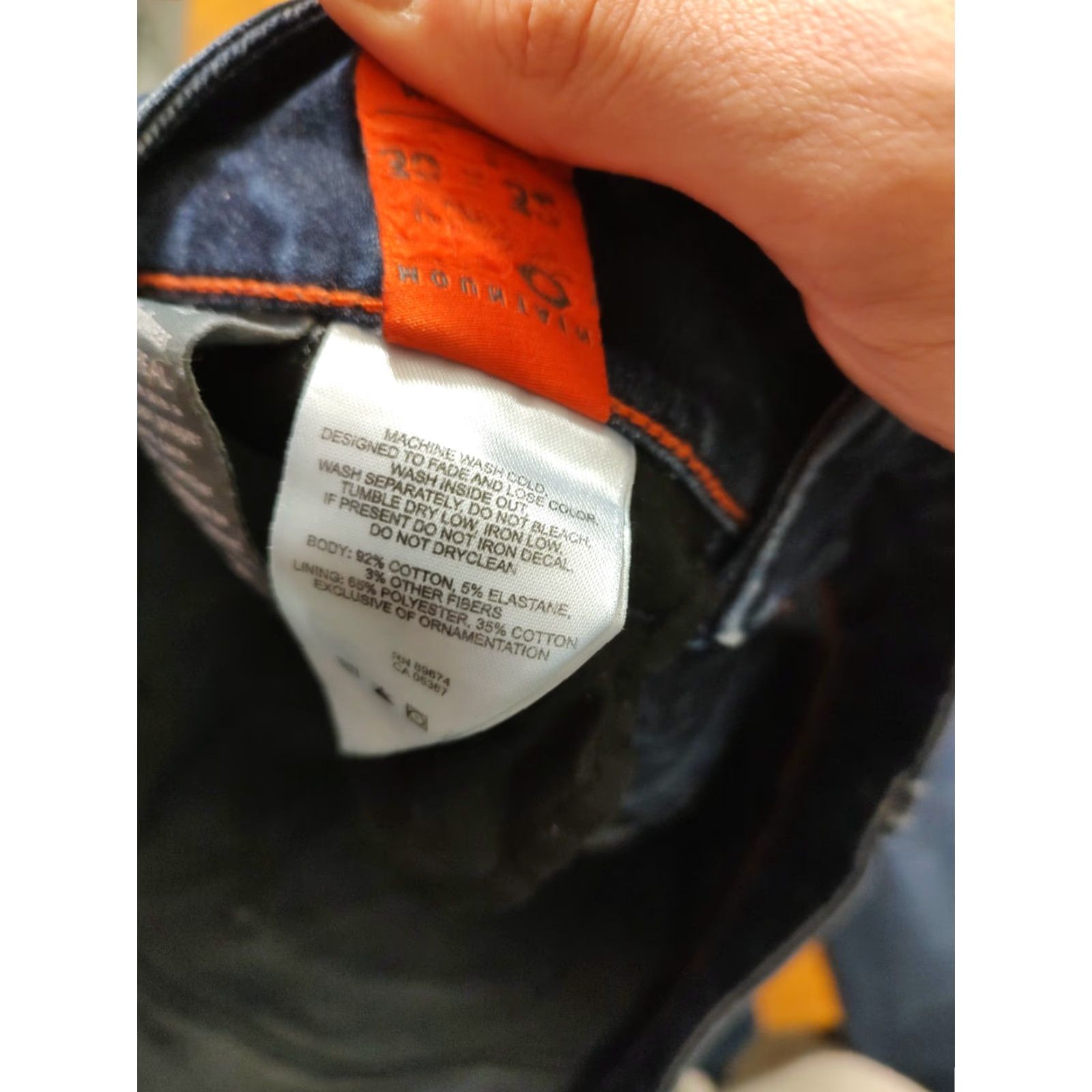 Mountain Hardwear VINTAGE Mountain Hardwear Jeans Mens 30x32 Straight Stretch Denim Blue 5-Pocket Logo Zipper Comfortable Outdoor Mens Size US 30 / EU 46 - 6 Thumbnail