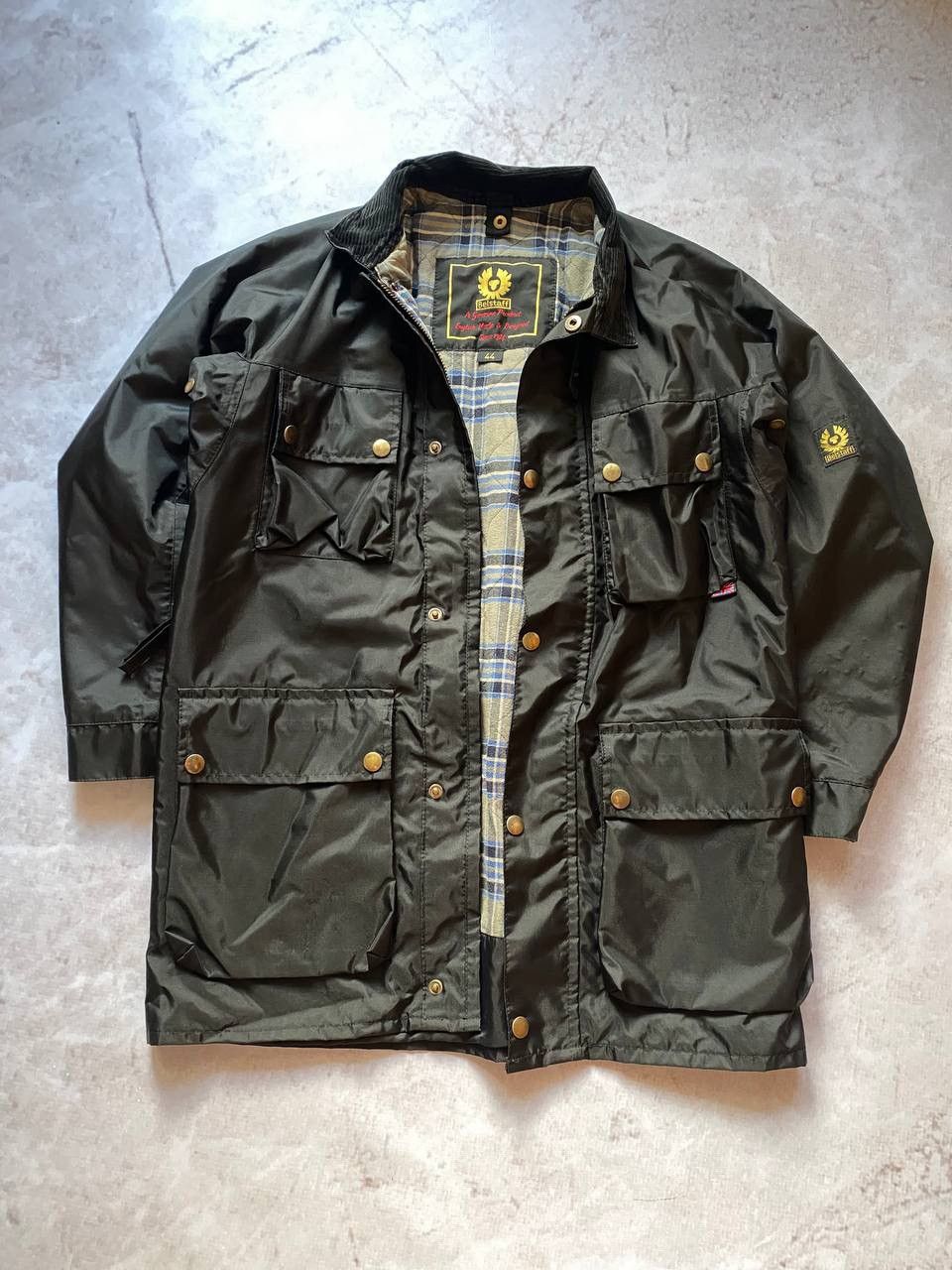 Belstaff × Vintage Vintage Belstaff Nylon Pocket Jacket Size US L / EU 52-54 / 3 - 1 Thumbnail