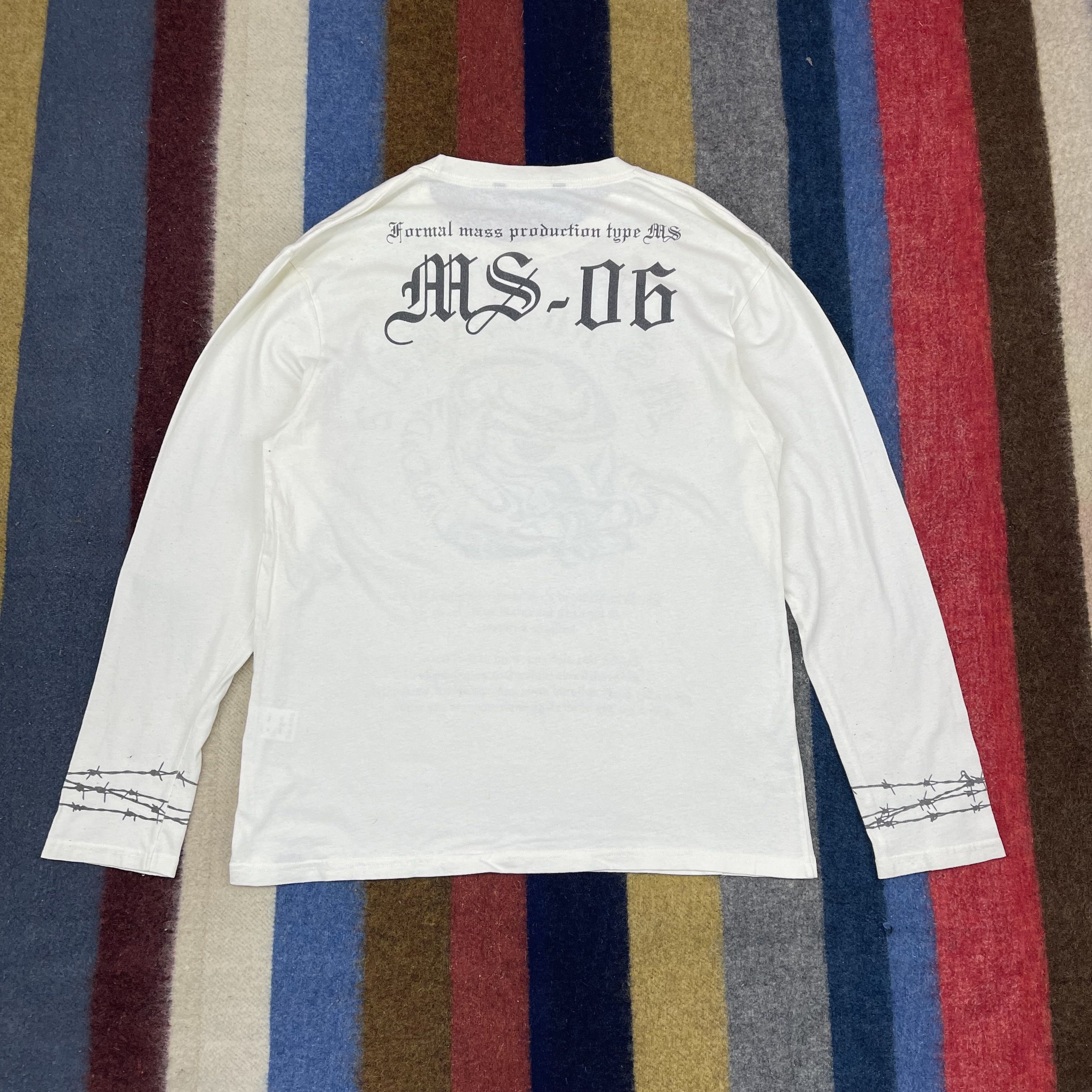 Anime GUNDAM MS 06 ZAKU ii Long Sleeve T Shirt #1559/AZ Size US L / EU 52-54 / 3 - 10 Thumbnail