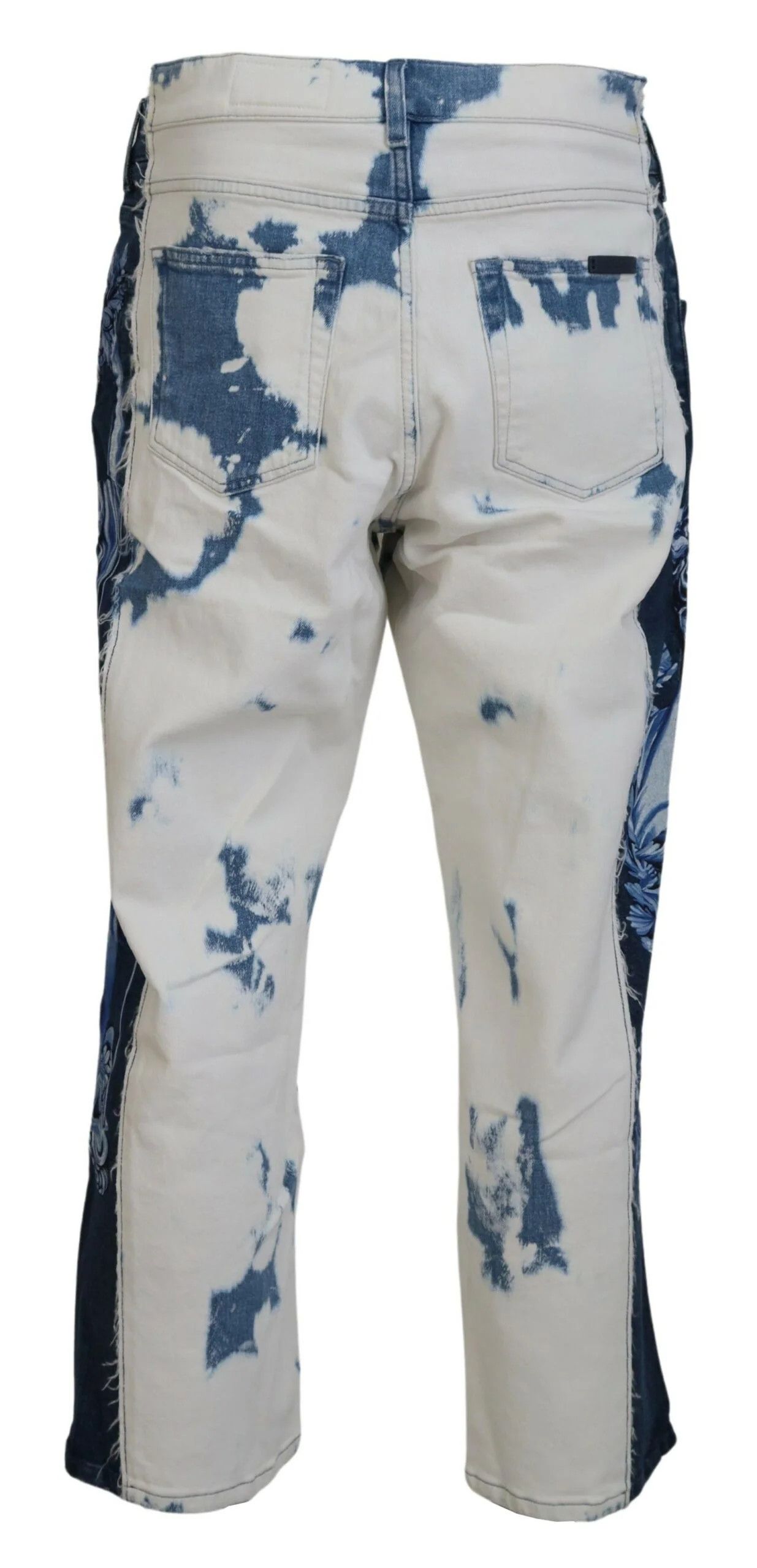 Dolce & Gabbana o1y0125 Logo Jeans in Multicolor Size US 32 / EU 48 - 3 Thumbnail