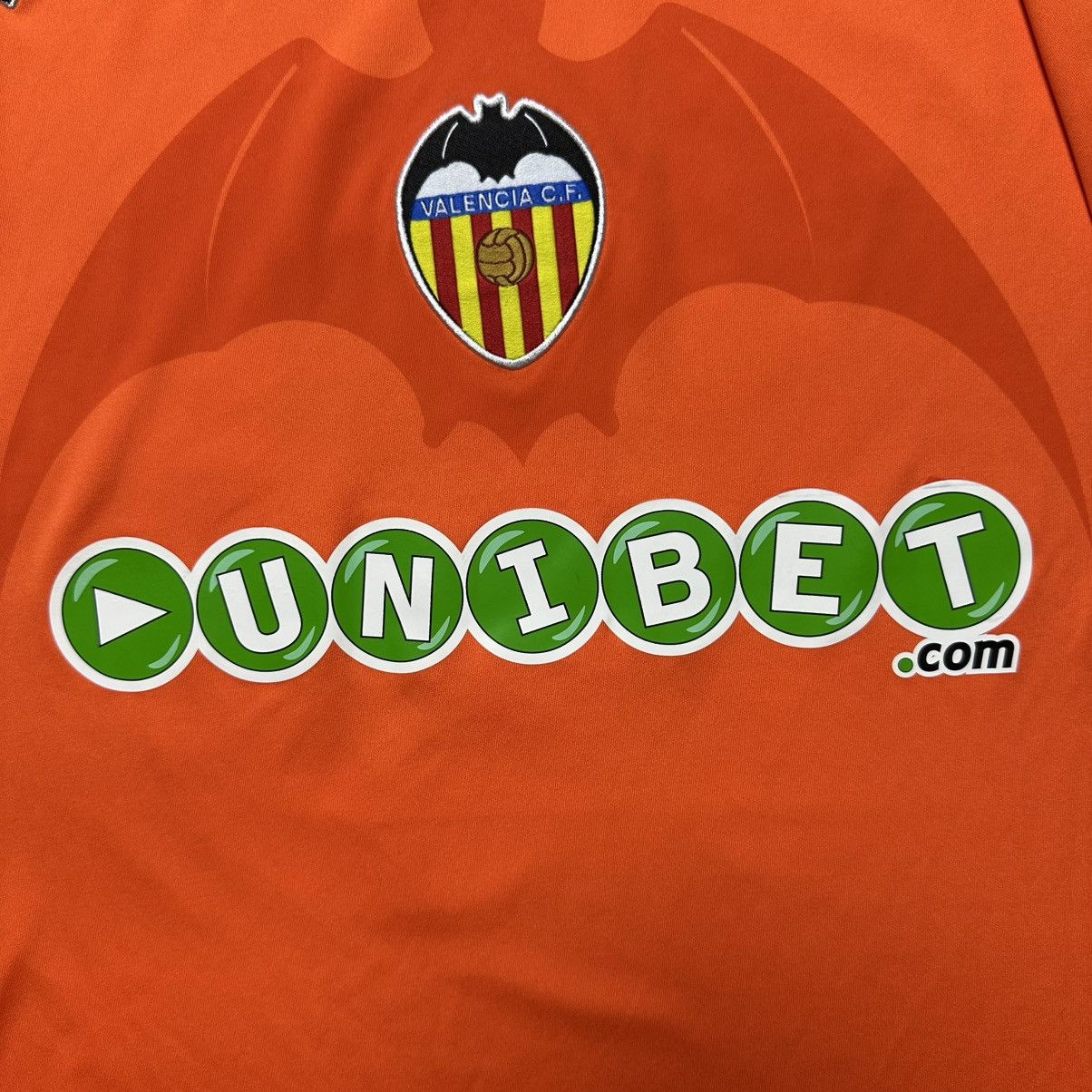 Kappa VALENCIA KAPPA 2010/2011 FOOTBALL AWAY JERSEY #10 MATA Size US M / EU 48-50 / 2 - 4 Thumbnail