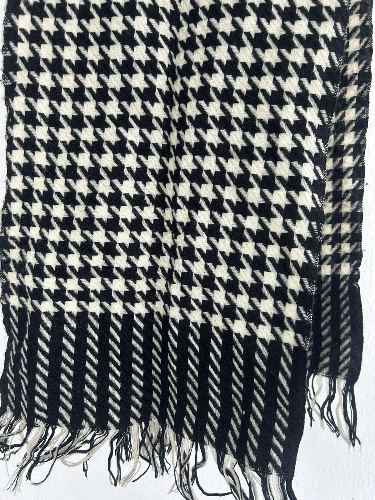 Other Japan Muffler Scarf Black White Size ONE SIZE - 2 Thumbnail