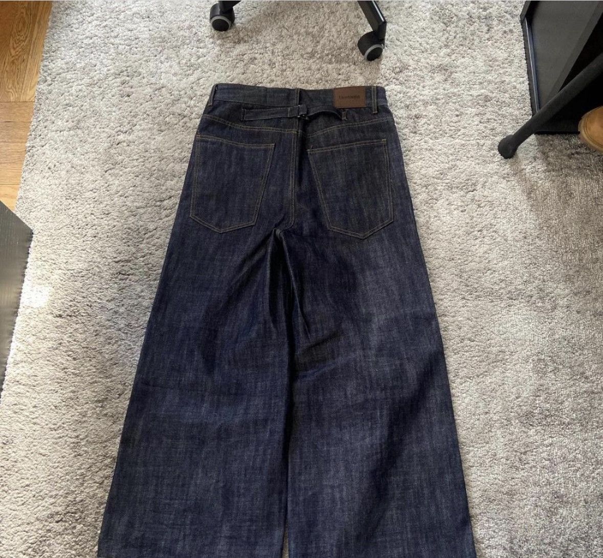 Japanese Brand Unwonted Baggy Selvedge Denim Size US 34 / EU 50 - 2 Thumbnail