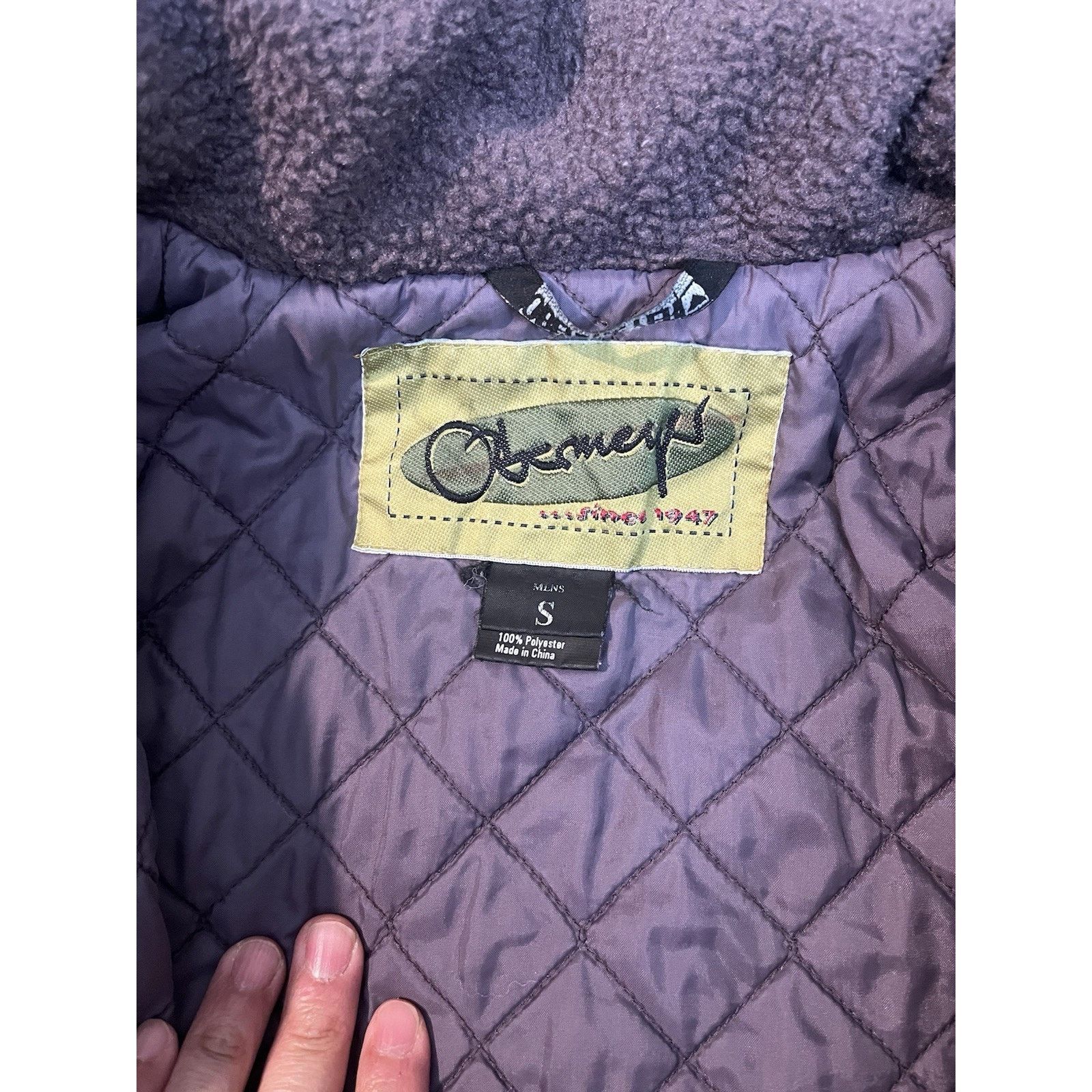 Obermeyer Obermeyer Men’s Small Insulated Jacket Quilted Lined Zip Size US S / EU 44-46 / 1 - 7 Thumbnail
