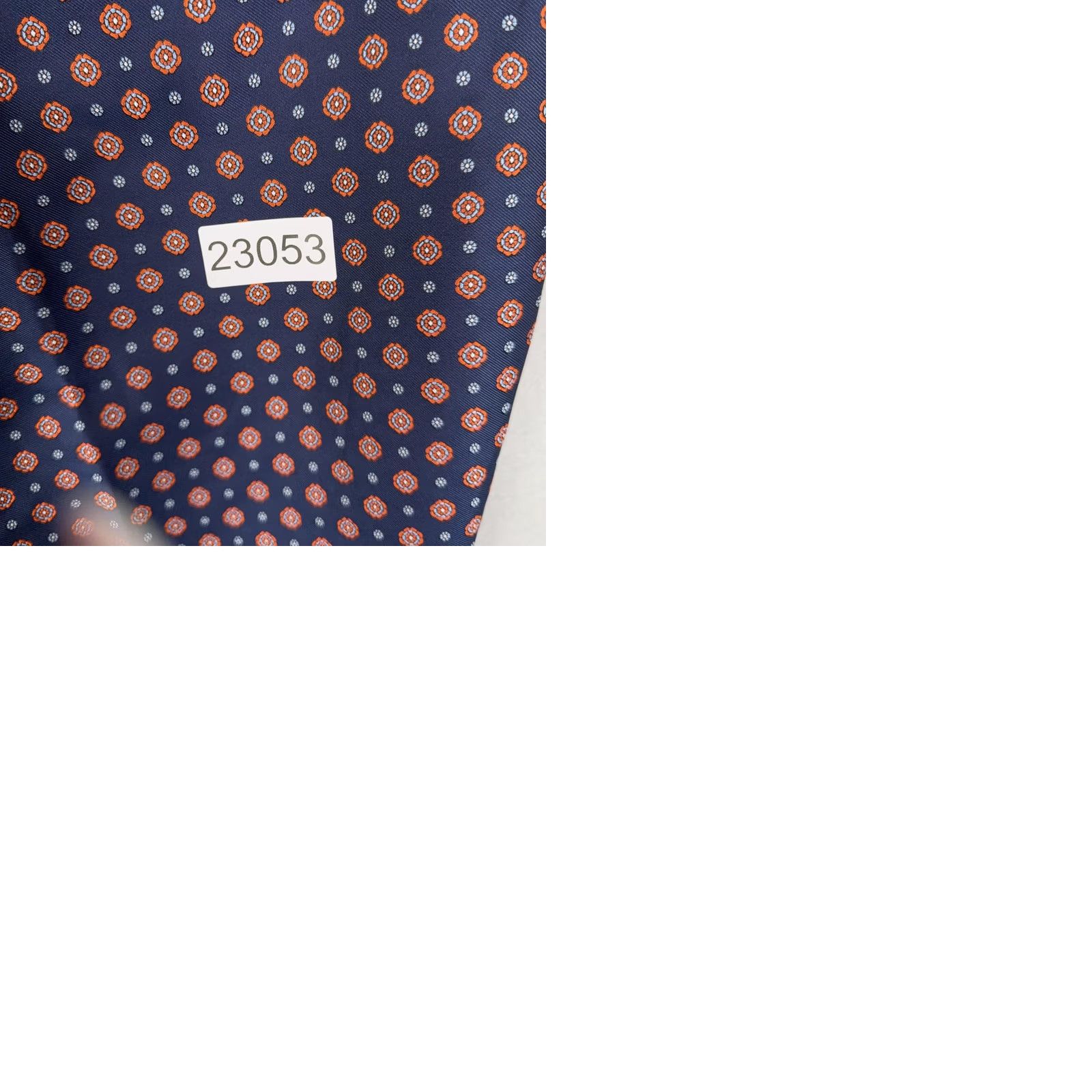 J.Crew J.CREW Pants Womens 10 Blue Orange Foulard Medallion Print Tapered Ankle Trouser Size 32" / US 10 / IT 46 - 10 Thumbnail