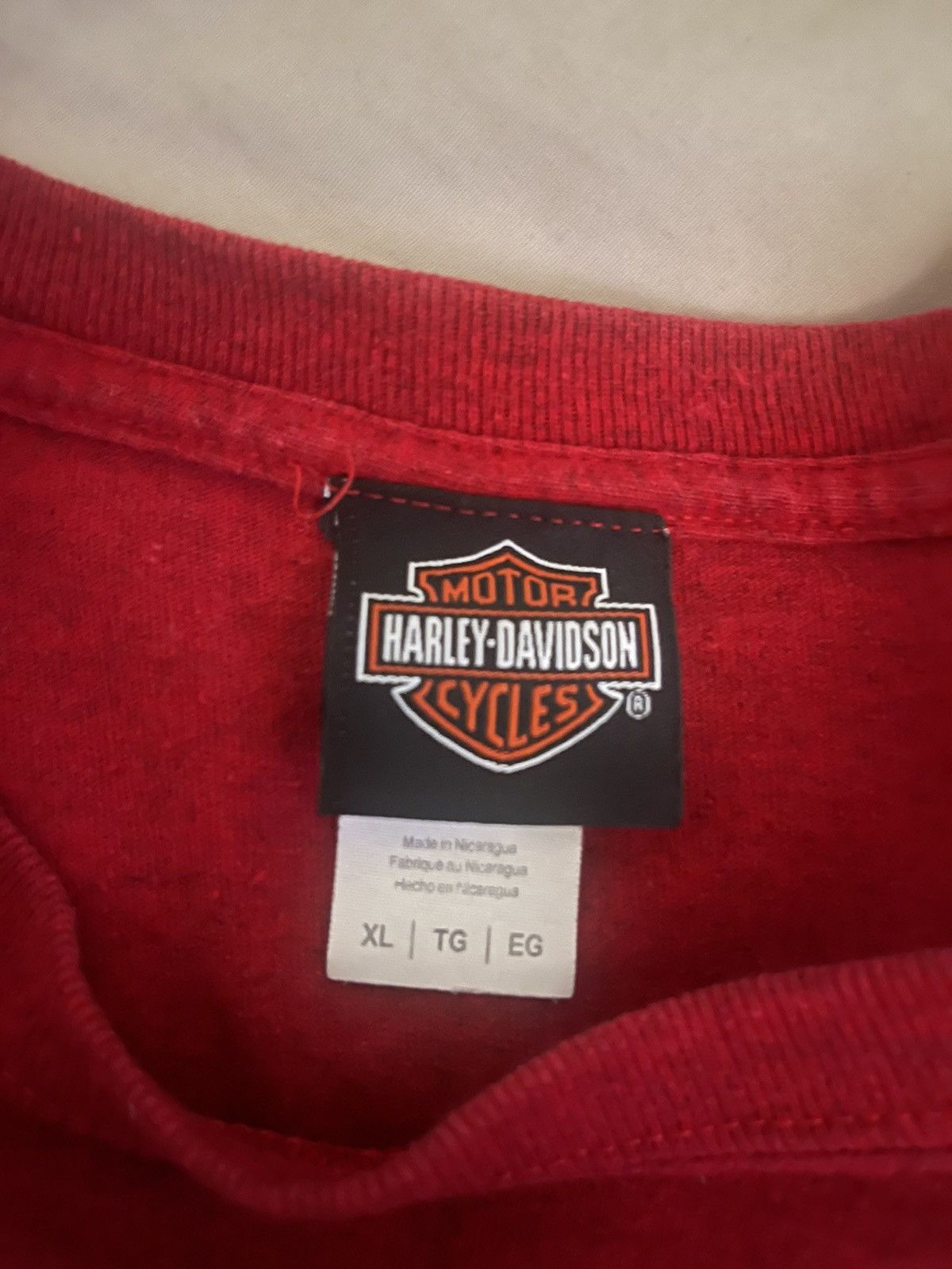 Harley Davidson “Harley Davidson” T-shirt Size US XL / EU 56 / 4 - 3 Thumbnail